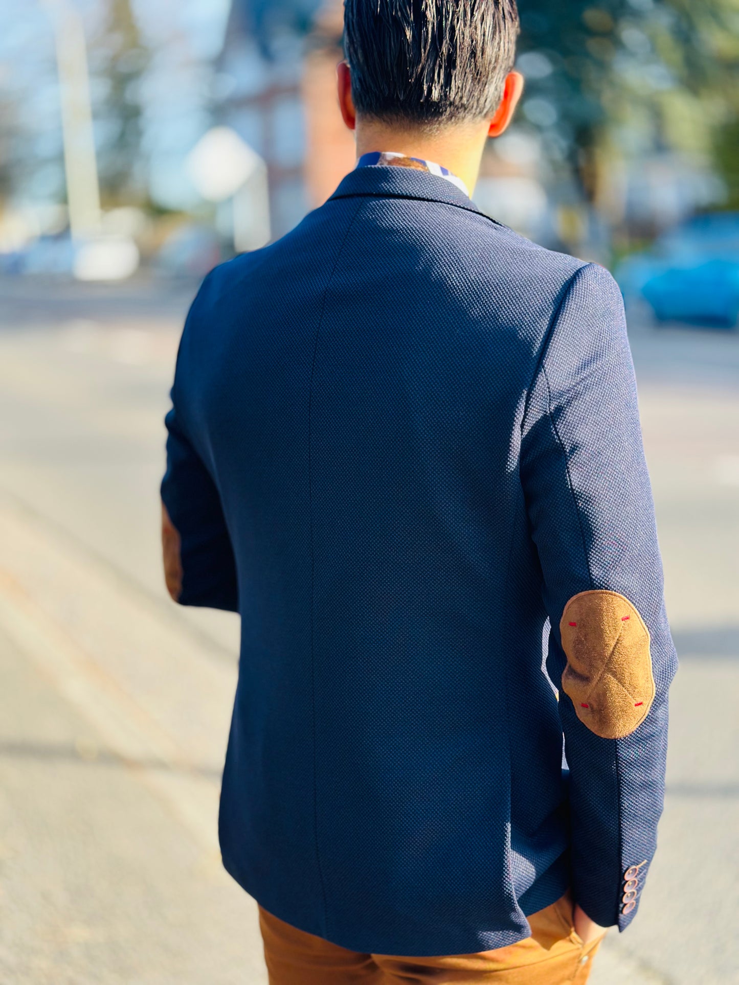 BLAZER BARON BLEU MARINE