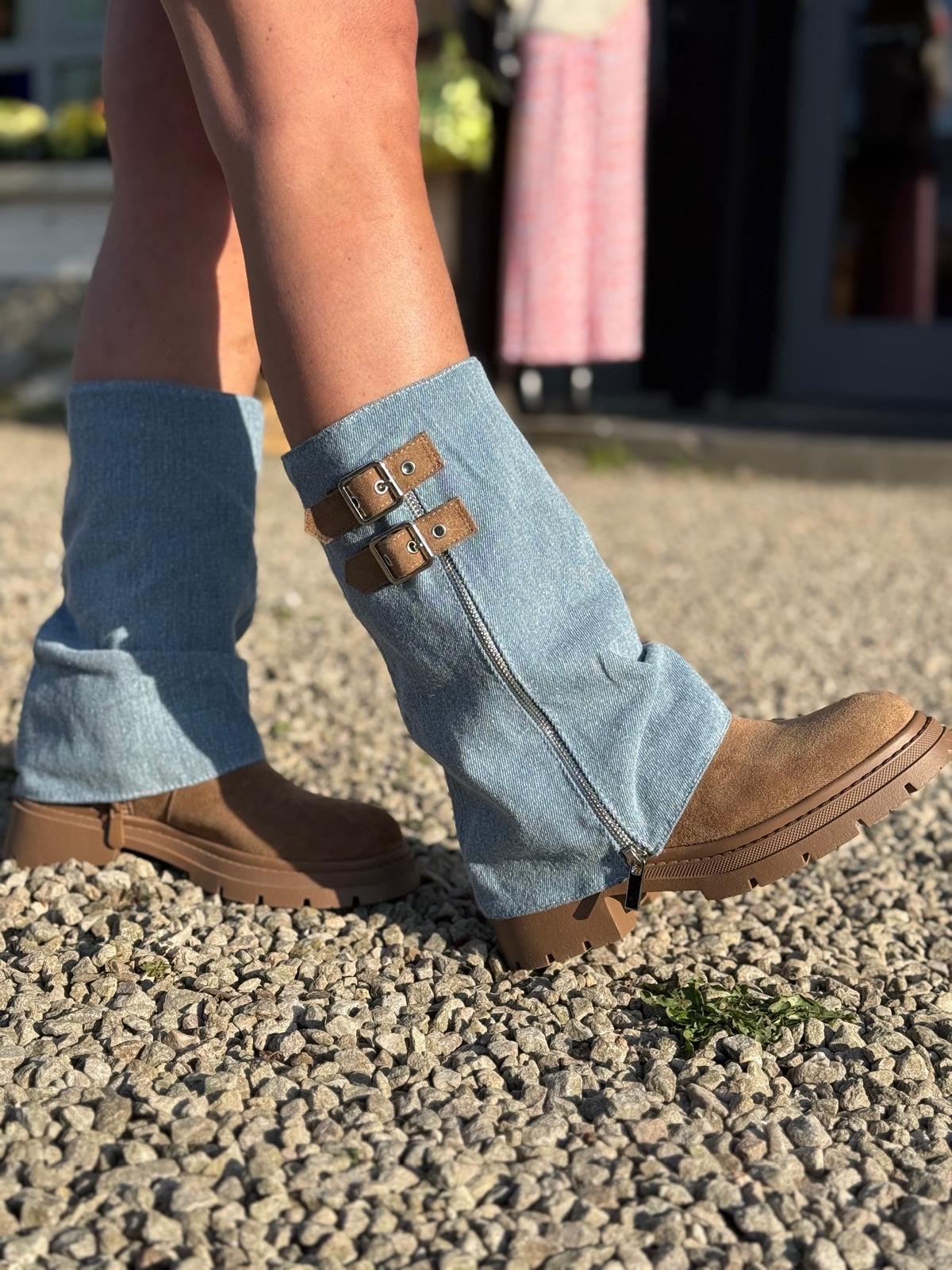 Bottines « BIKER »