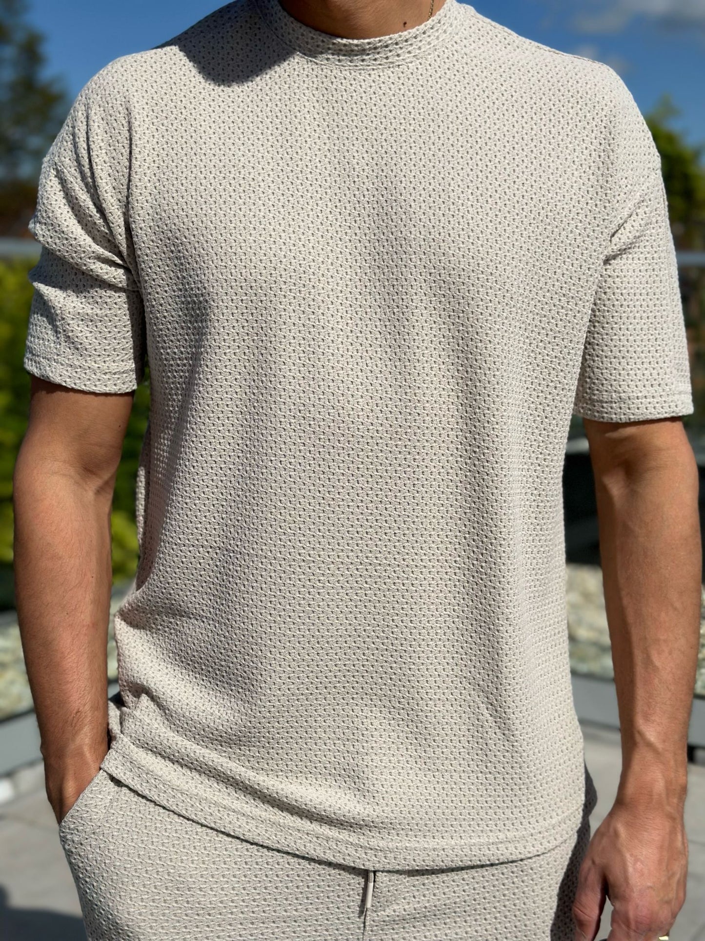 T SHIRT PEDRO BEIGE
