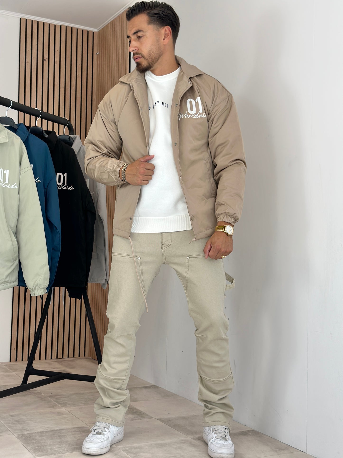 Jeans Diego Beige