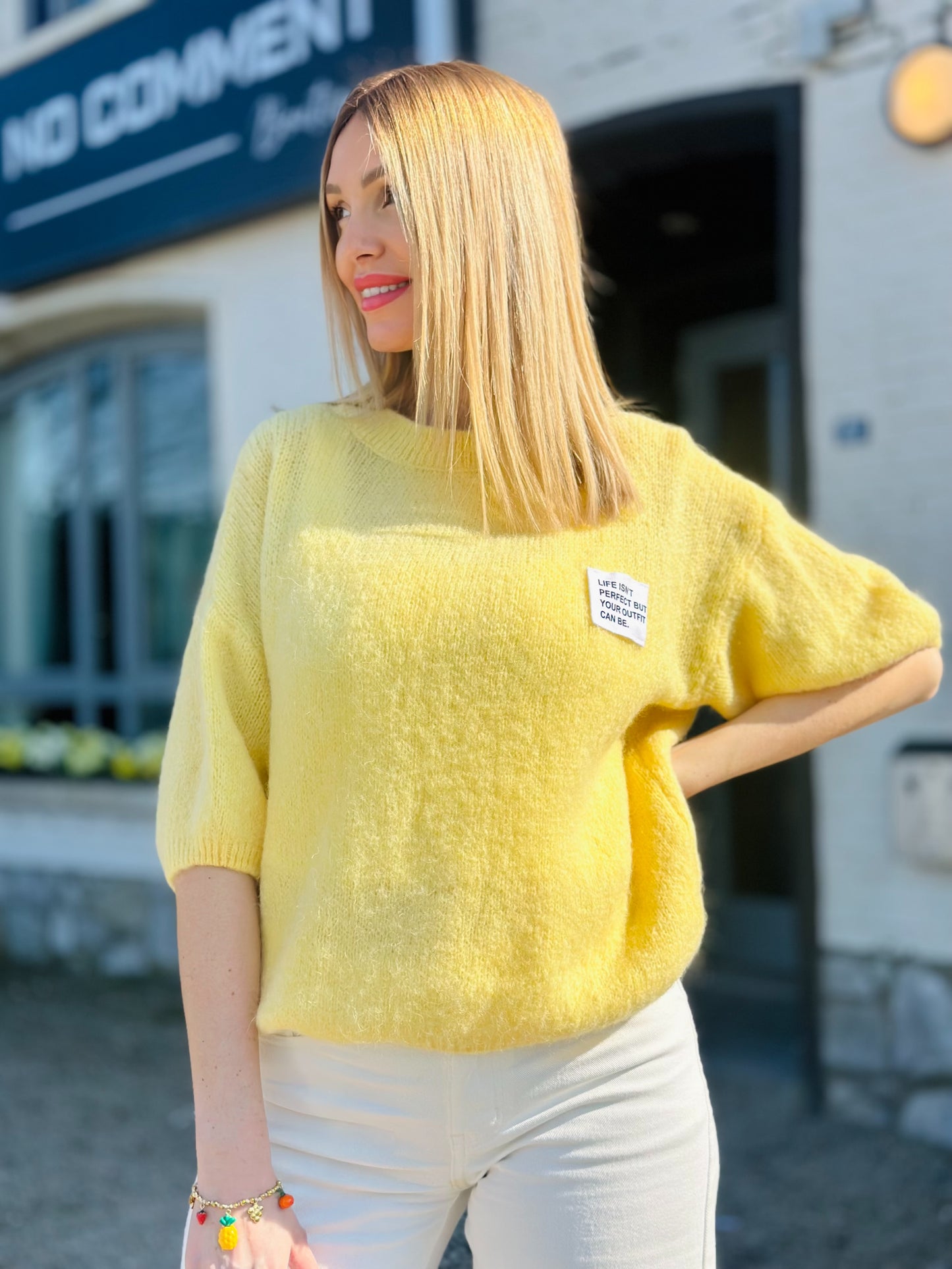 Pull « OUTFIT » JAUNE