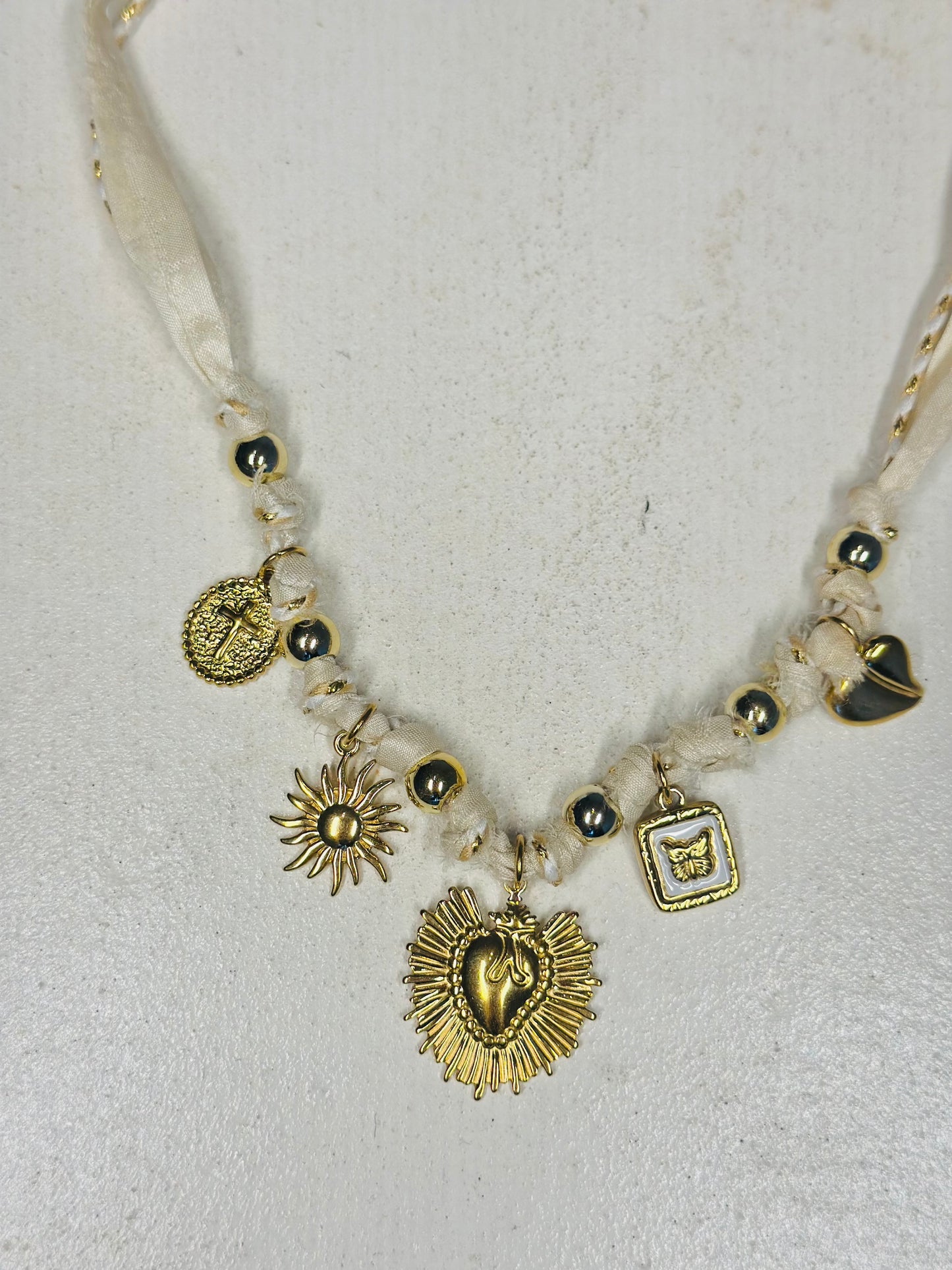 Collier « IBIZA » BEIGE