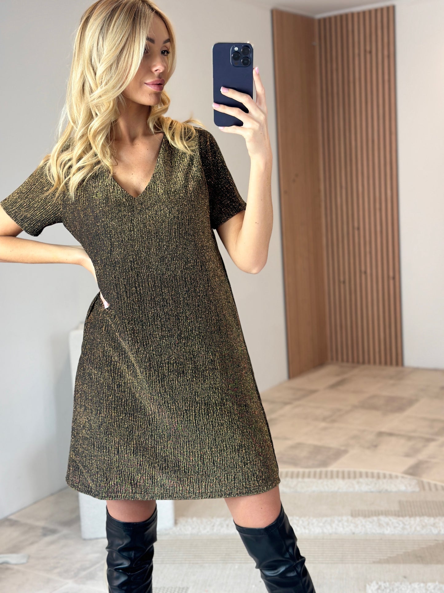 ROBE DORÉ MÈRE & FILLE