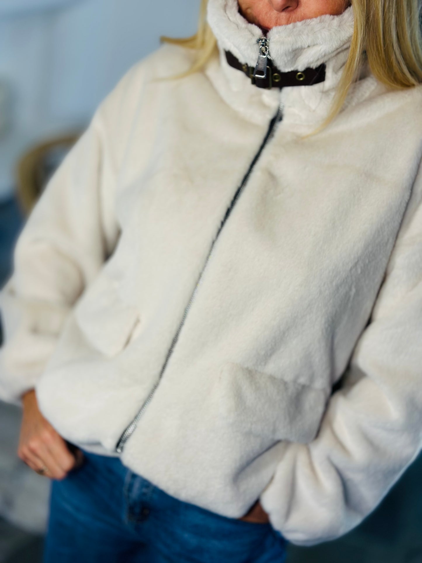 Veste « NALA » ÉCRU