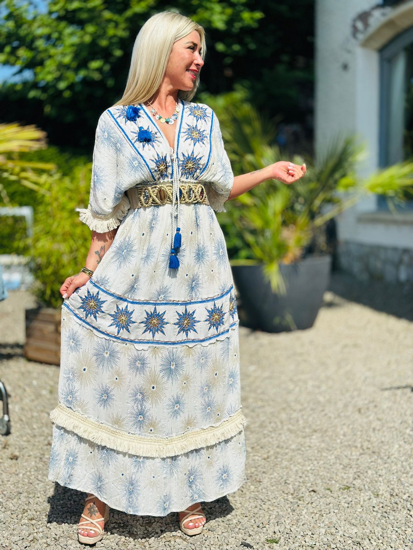 Robe « ALEXIA » BLEU