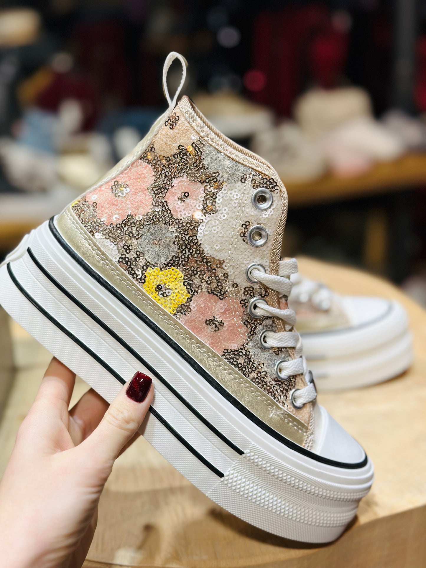 Sneakers « FLORINE » BEIGE