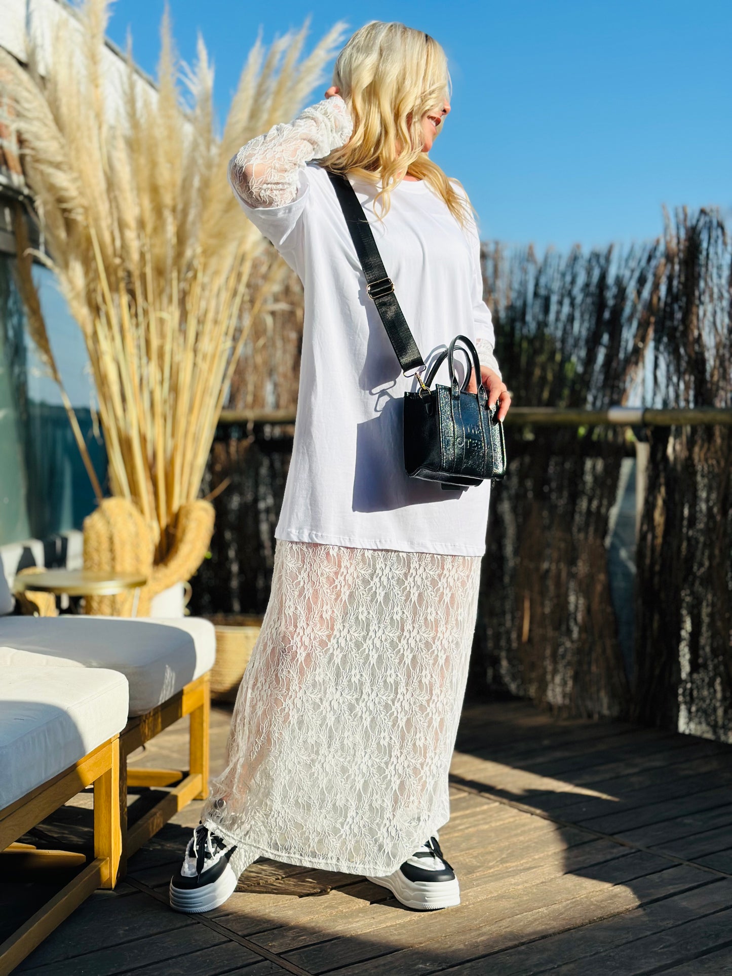 Robe « DENTELLE » BLANCHE
