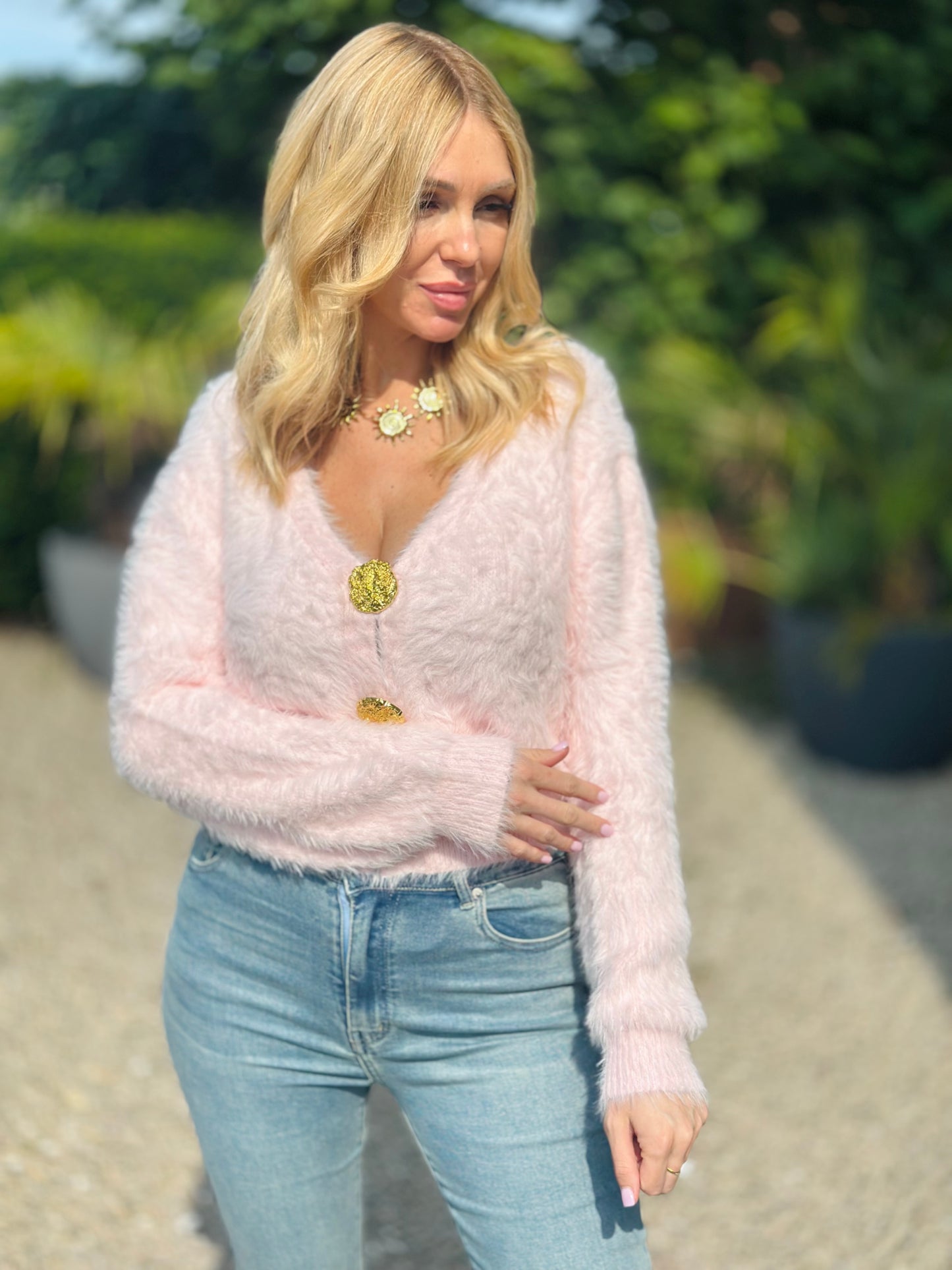 Gilet « DOUDOU » ROSE