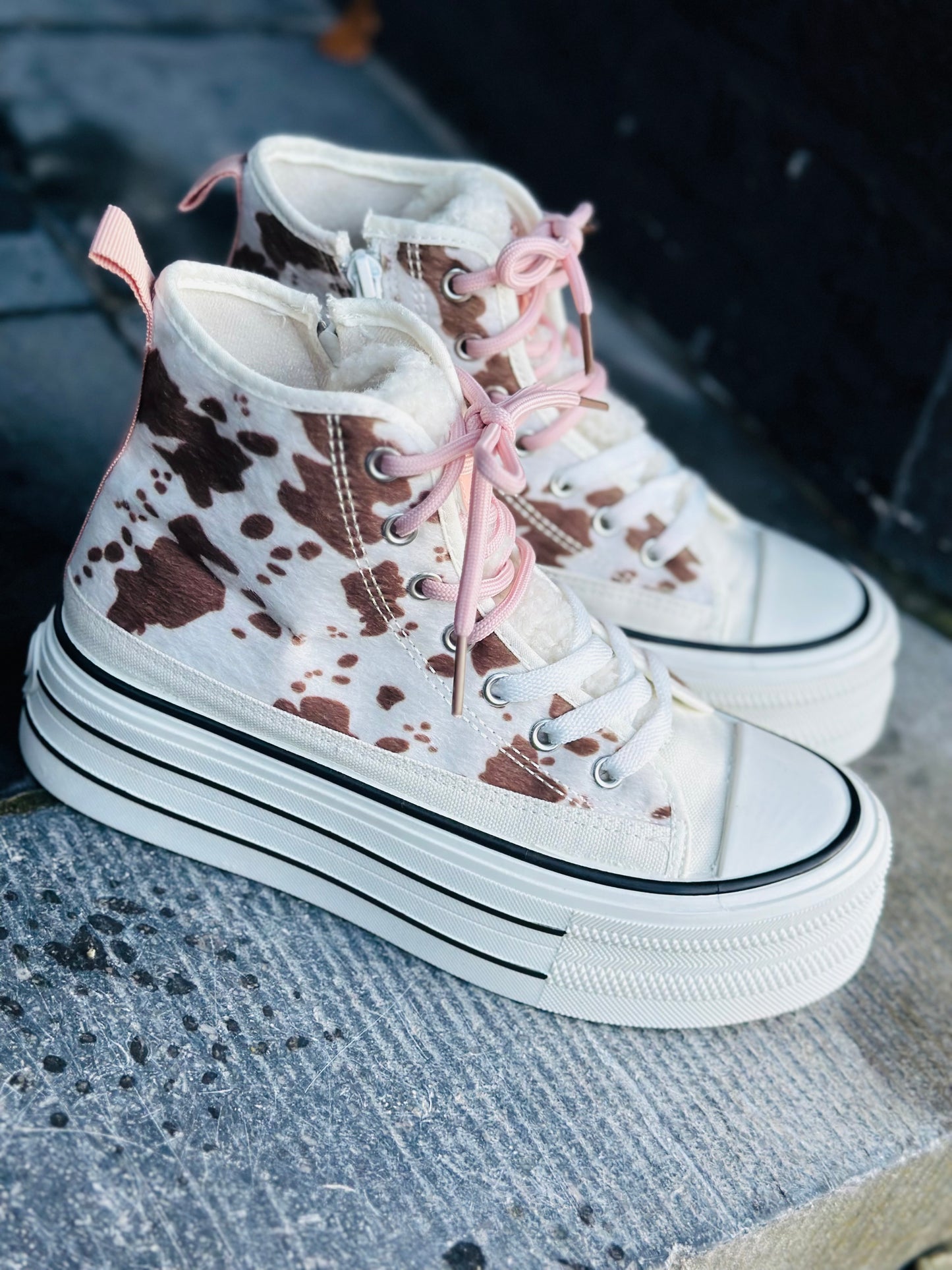 Sneakers « VACHETTE » BLANCHE