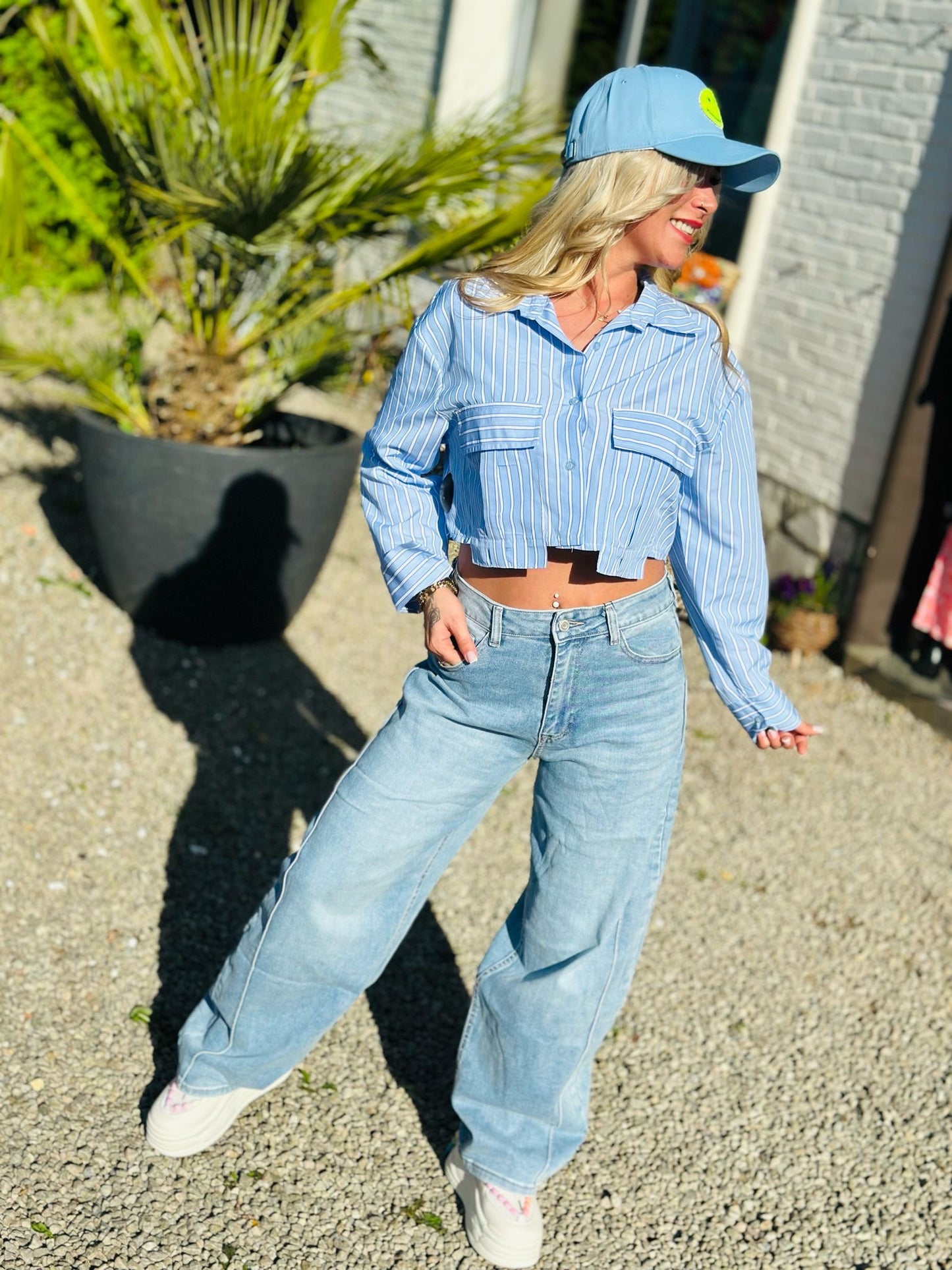 Chemise « LINA » BLEU