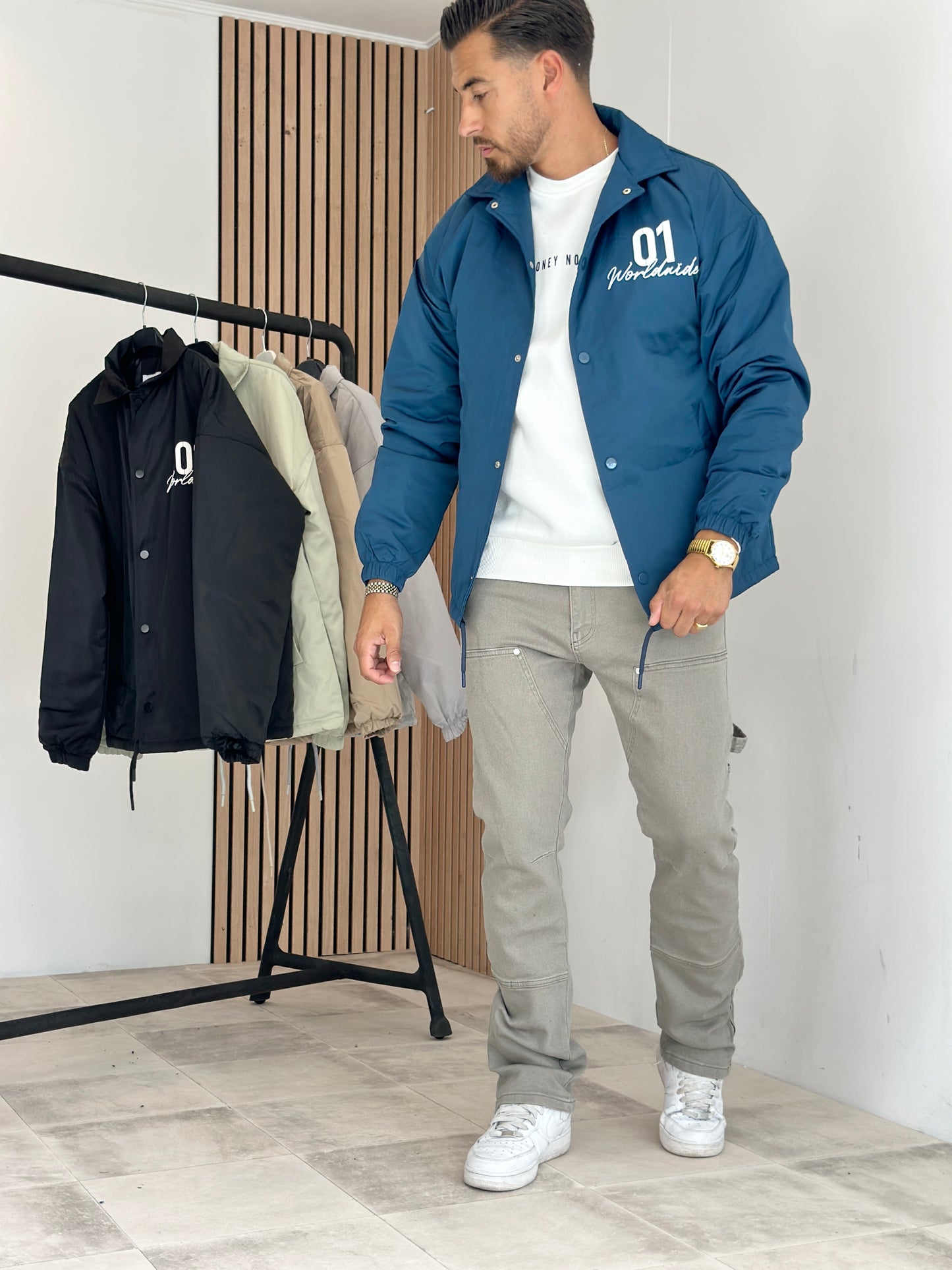 Veste 01 Pétrol
