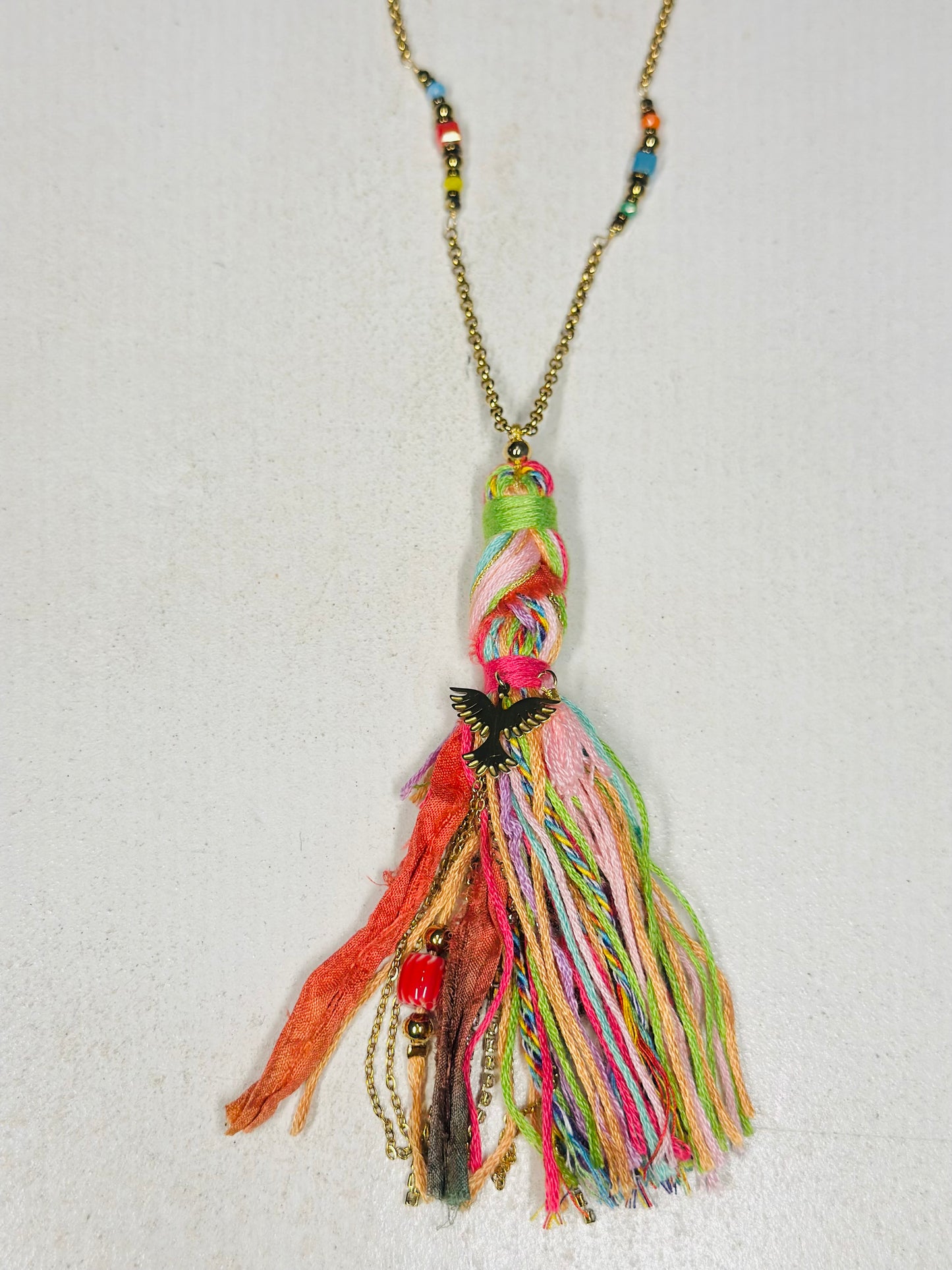 Sautoir « IBIZA » MULTICOLORE