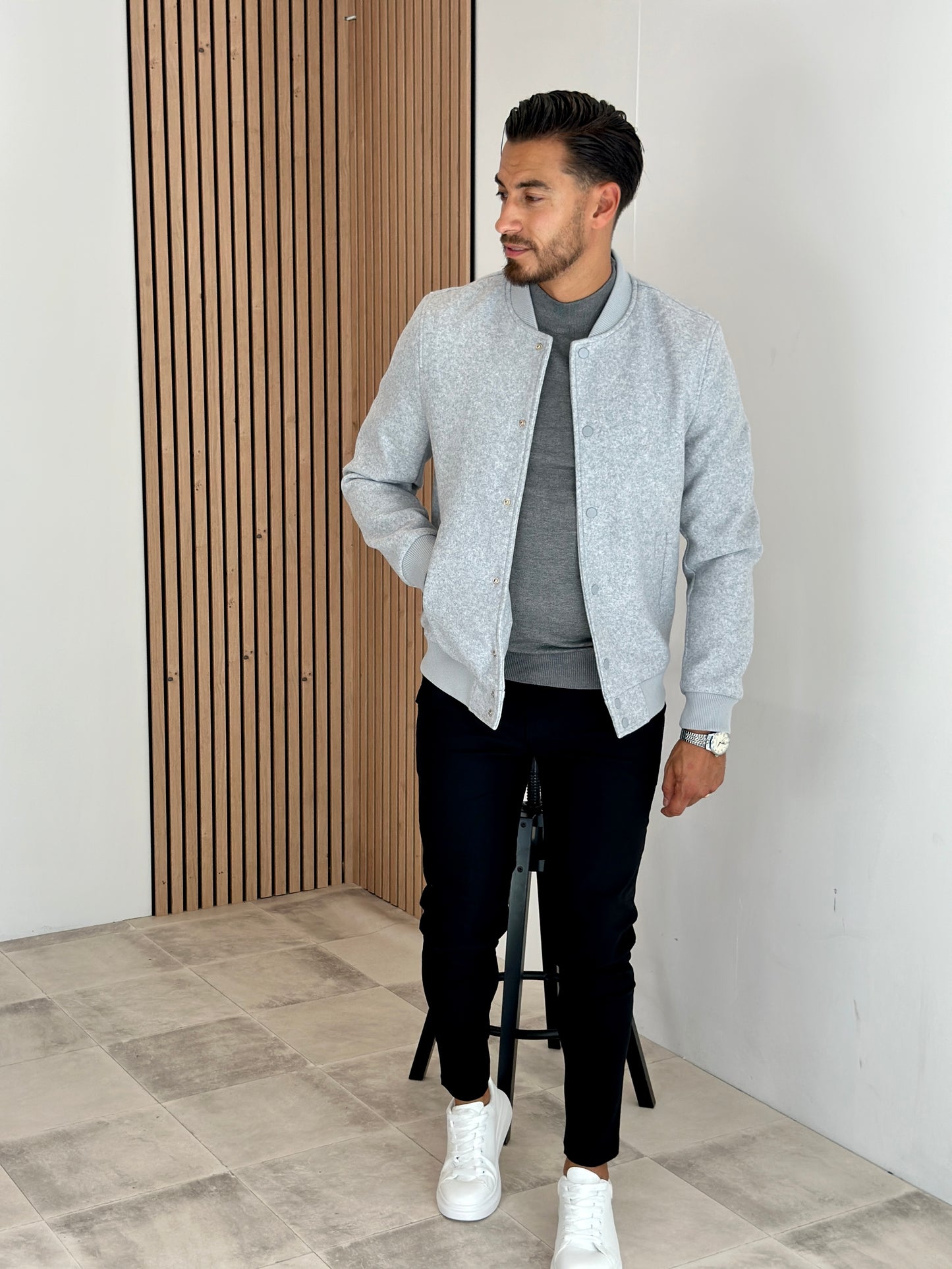BOMBER CHRIS GRIS