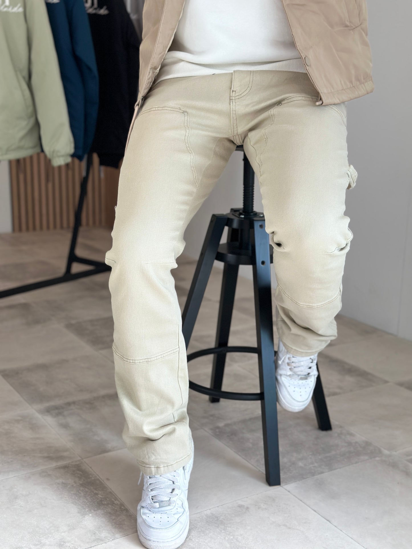 Jeans Diego Beige