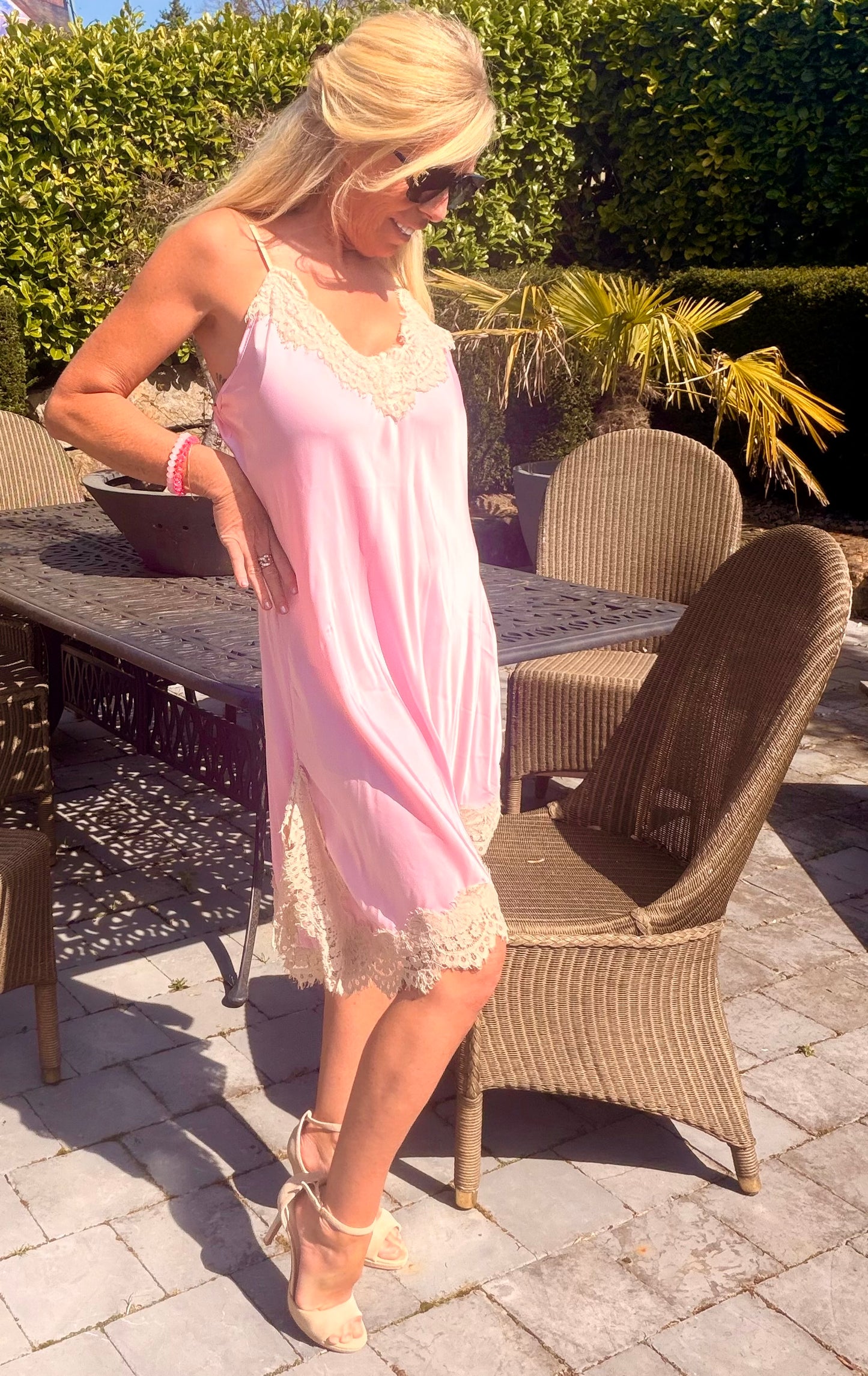 Robe "Anna" Rose