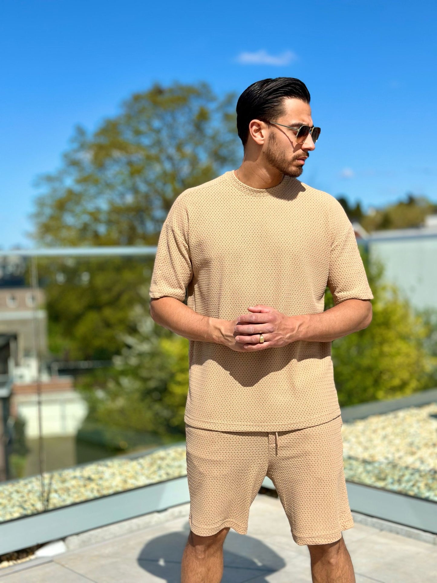 SHORT PEDRO CAMEL