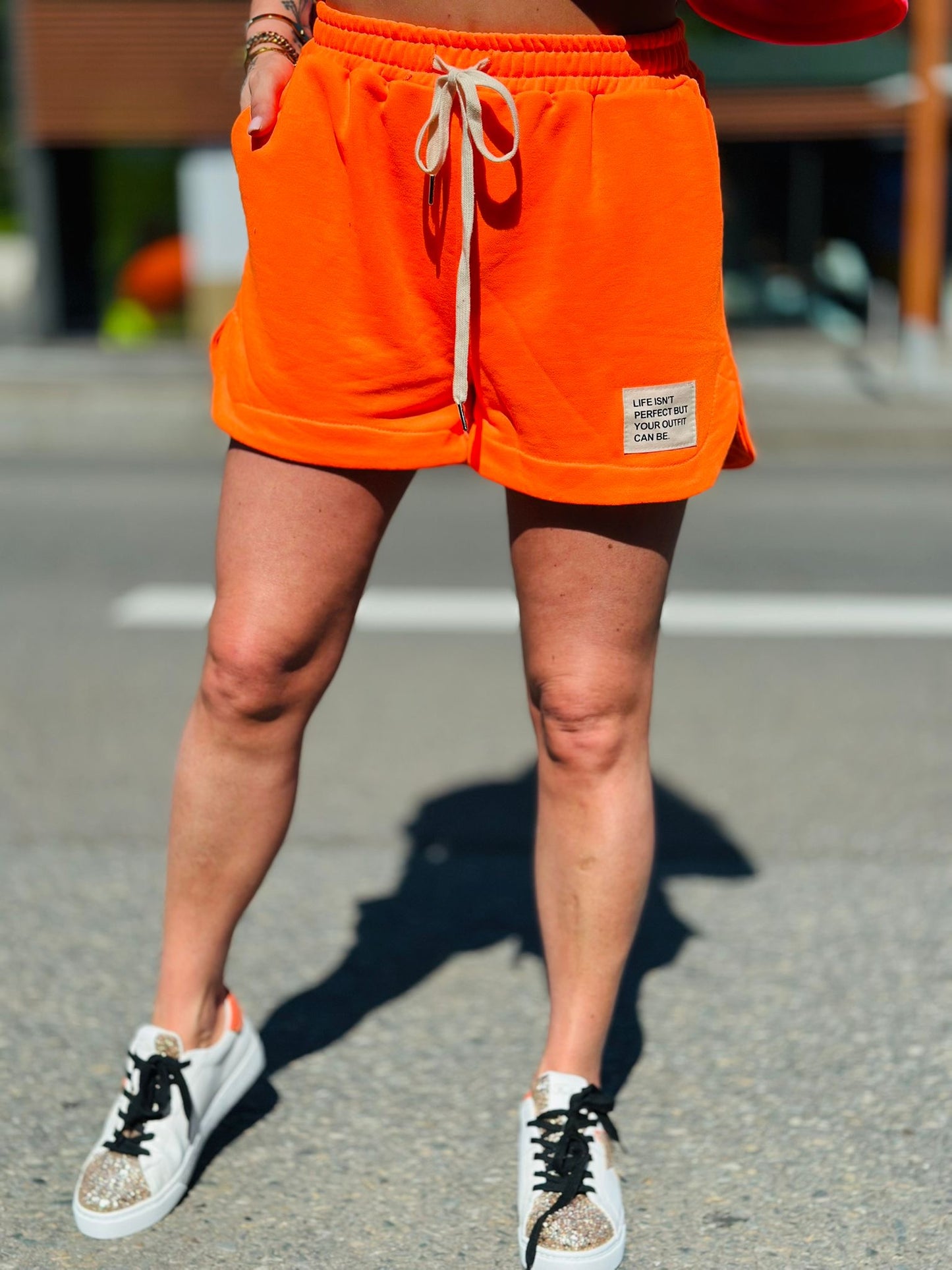 Short « OUTFIT » ORANGE FLASH