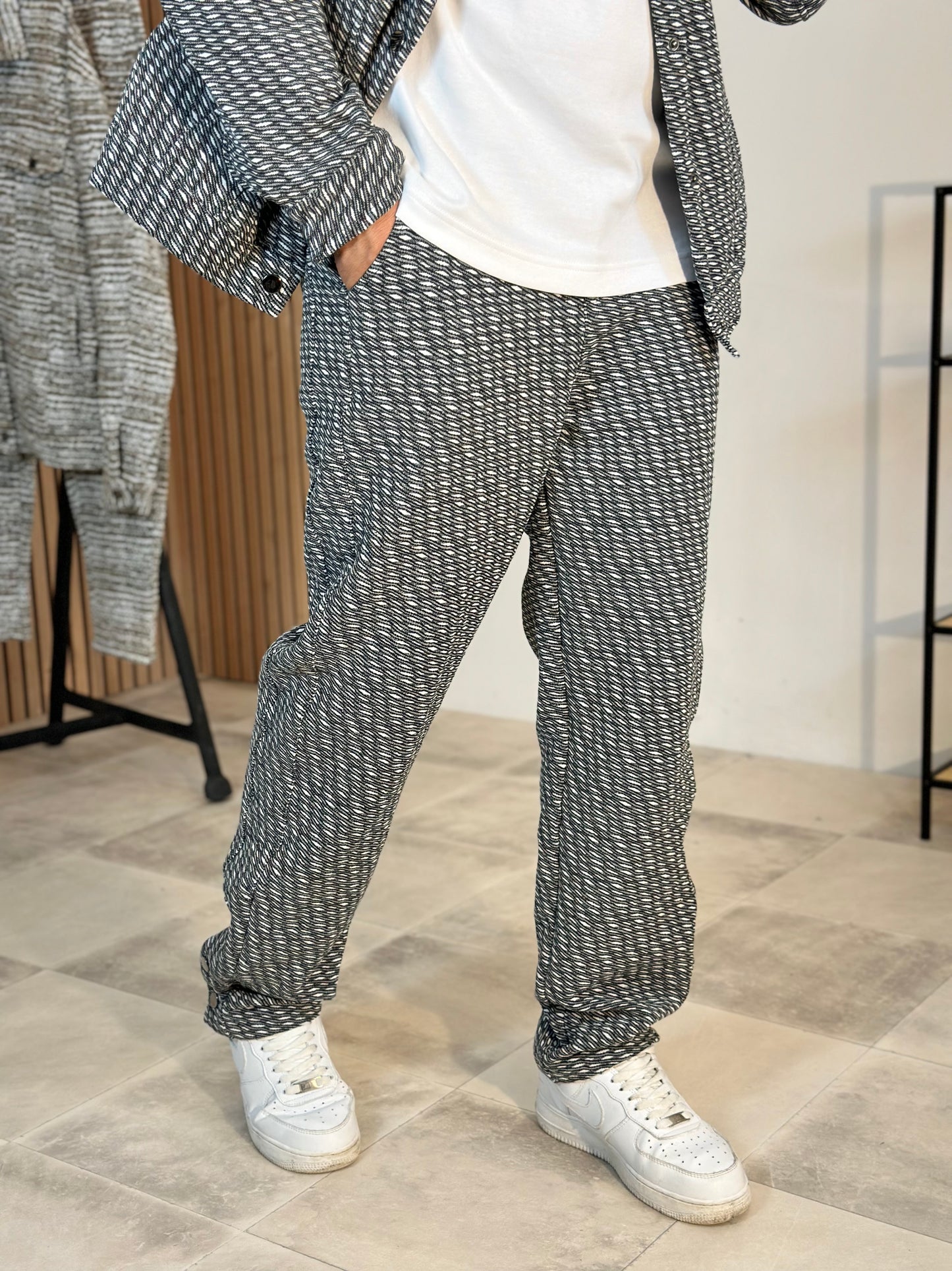 ENSEMBLE MARCO GRIS/NOIR