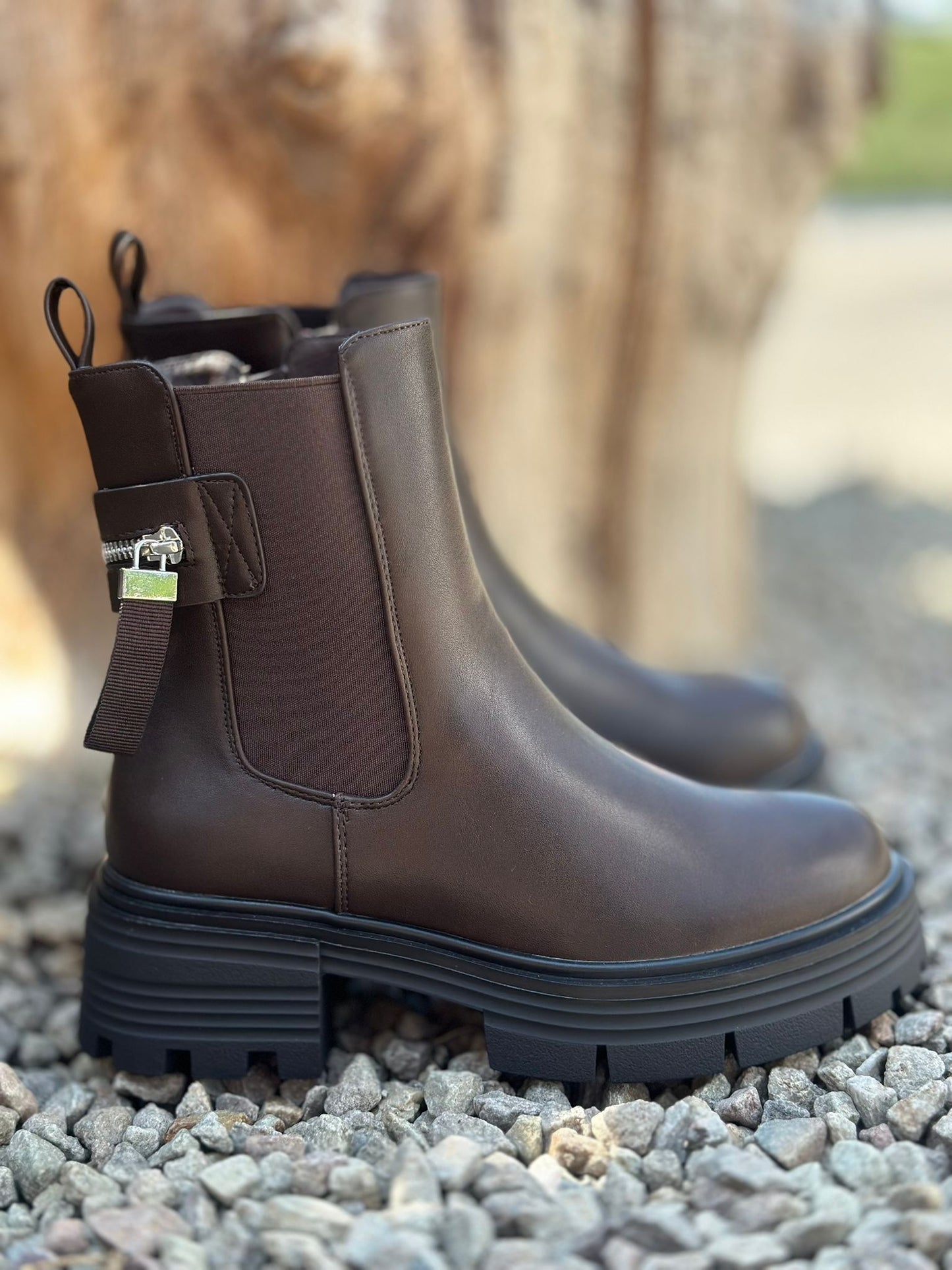 Bottine « TINA » CHOCO