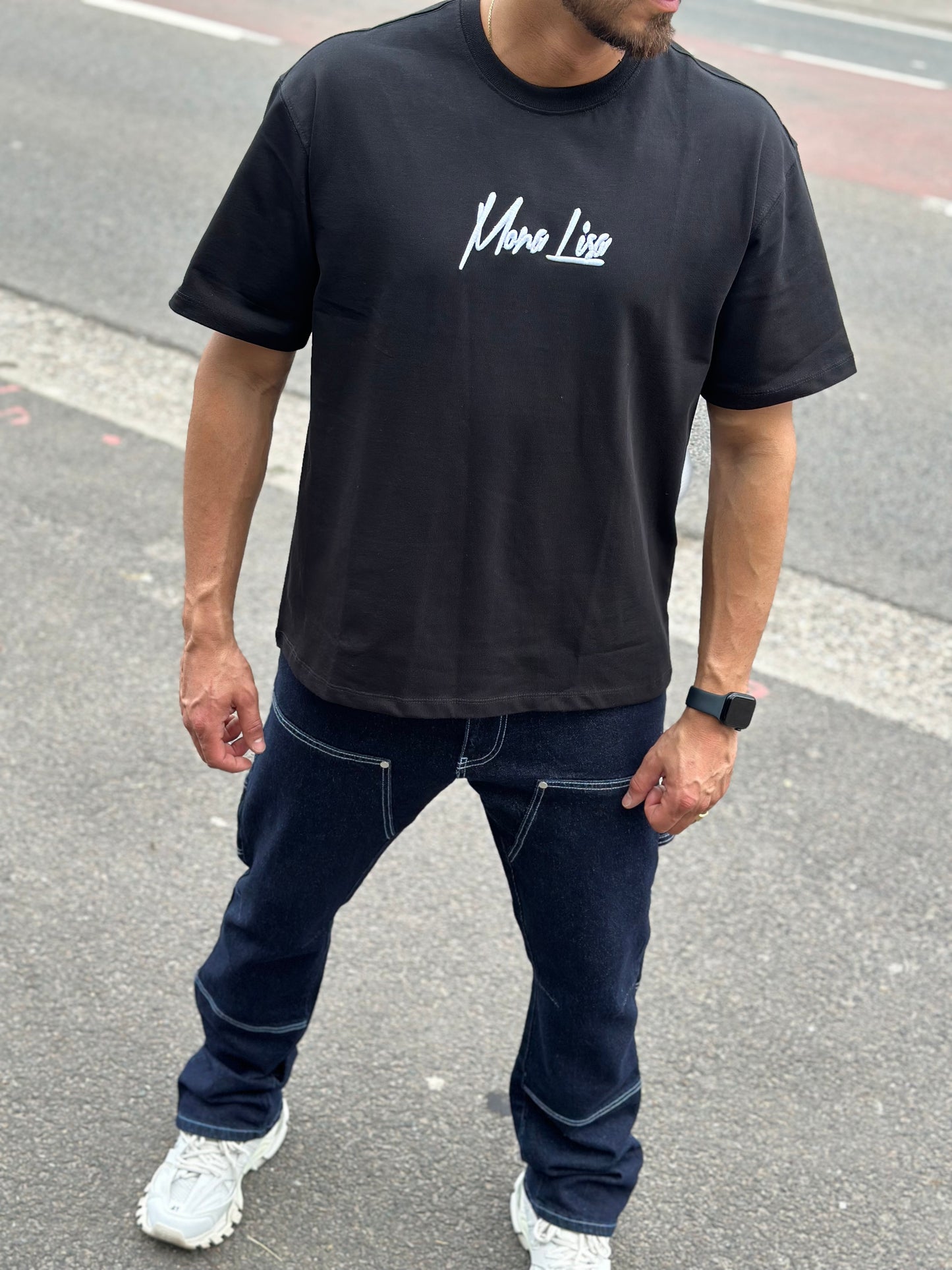 T SHIRT MONA LISA NOIR