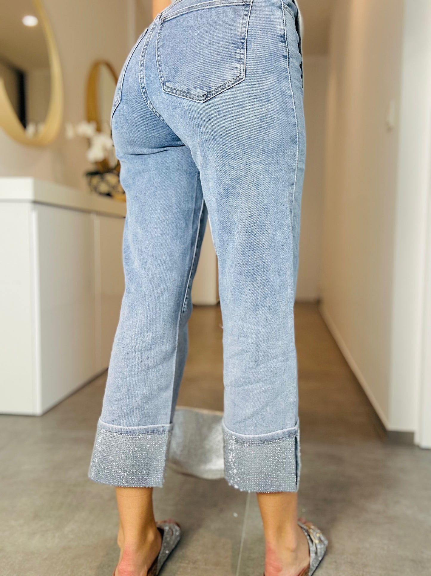 JEANS STRASS