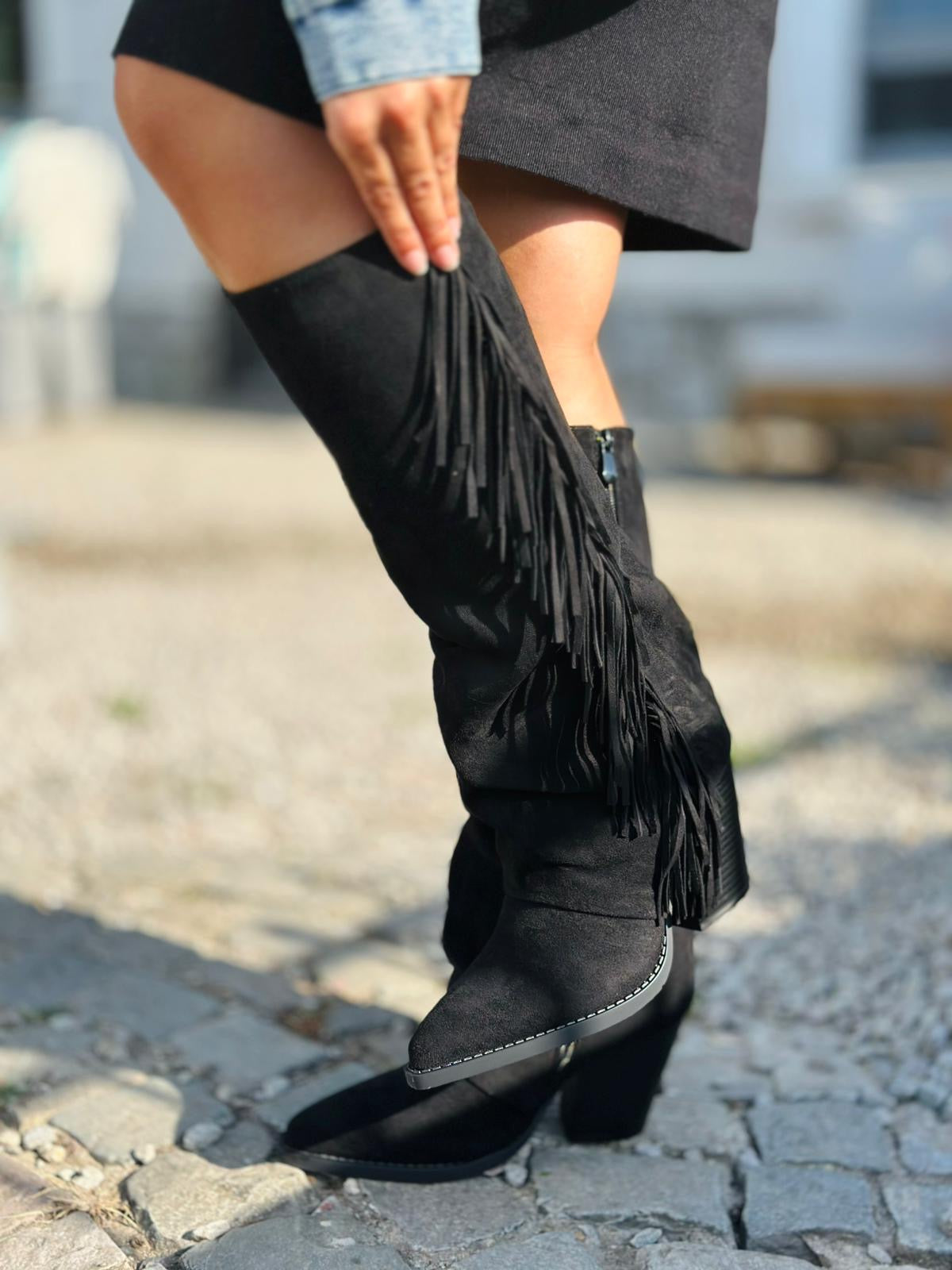 Botte « AURÉLIE » NOIR