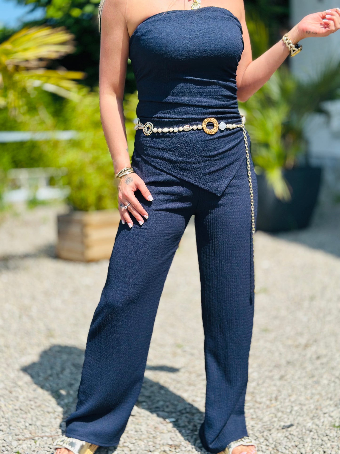 Ensemble « JULIE » BLEU NUIT