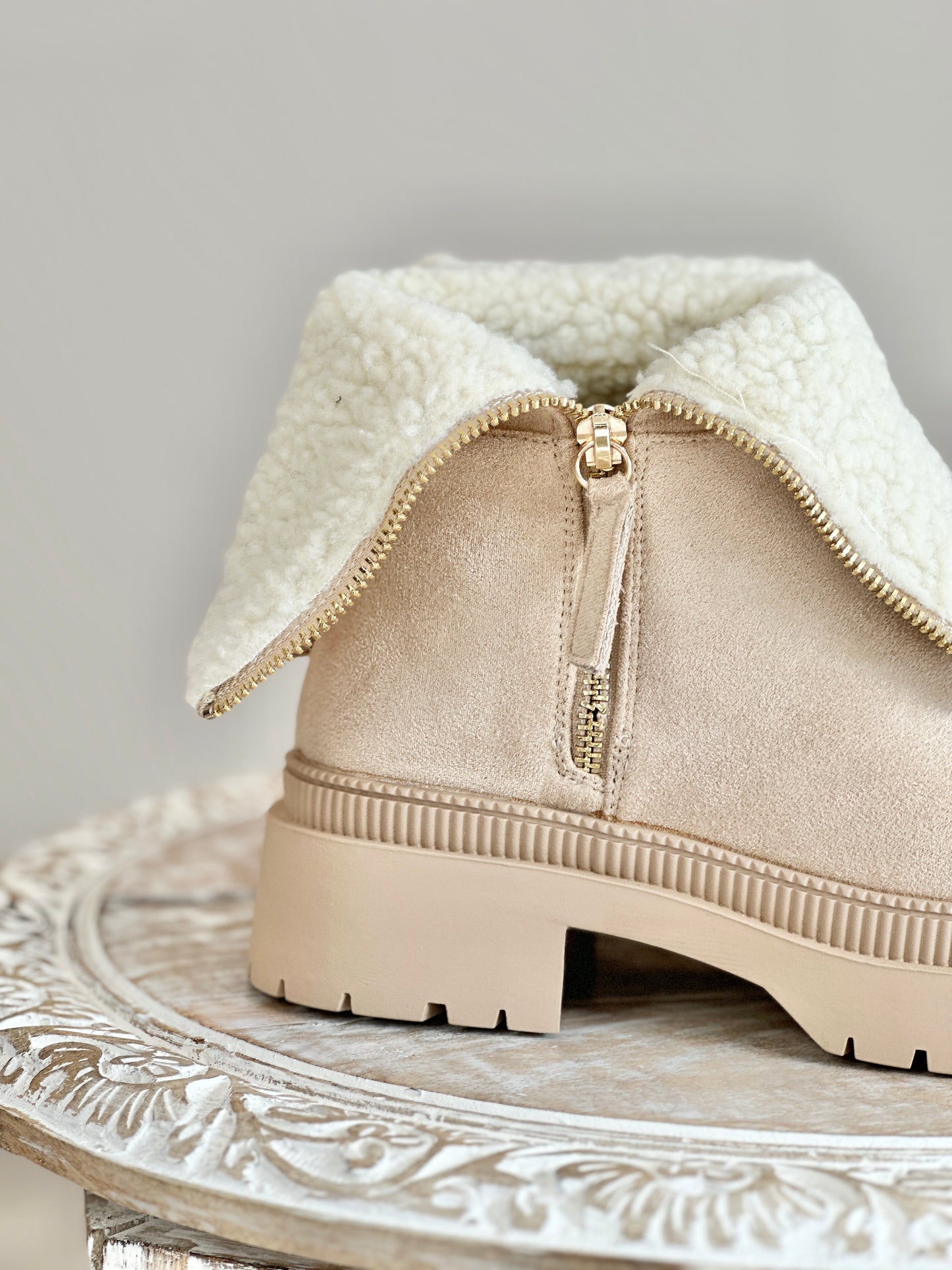 Bottine beige «LIARA»