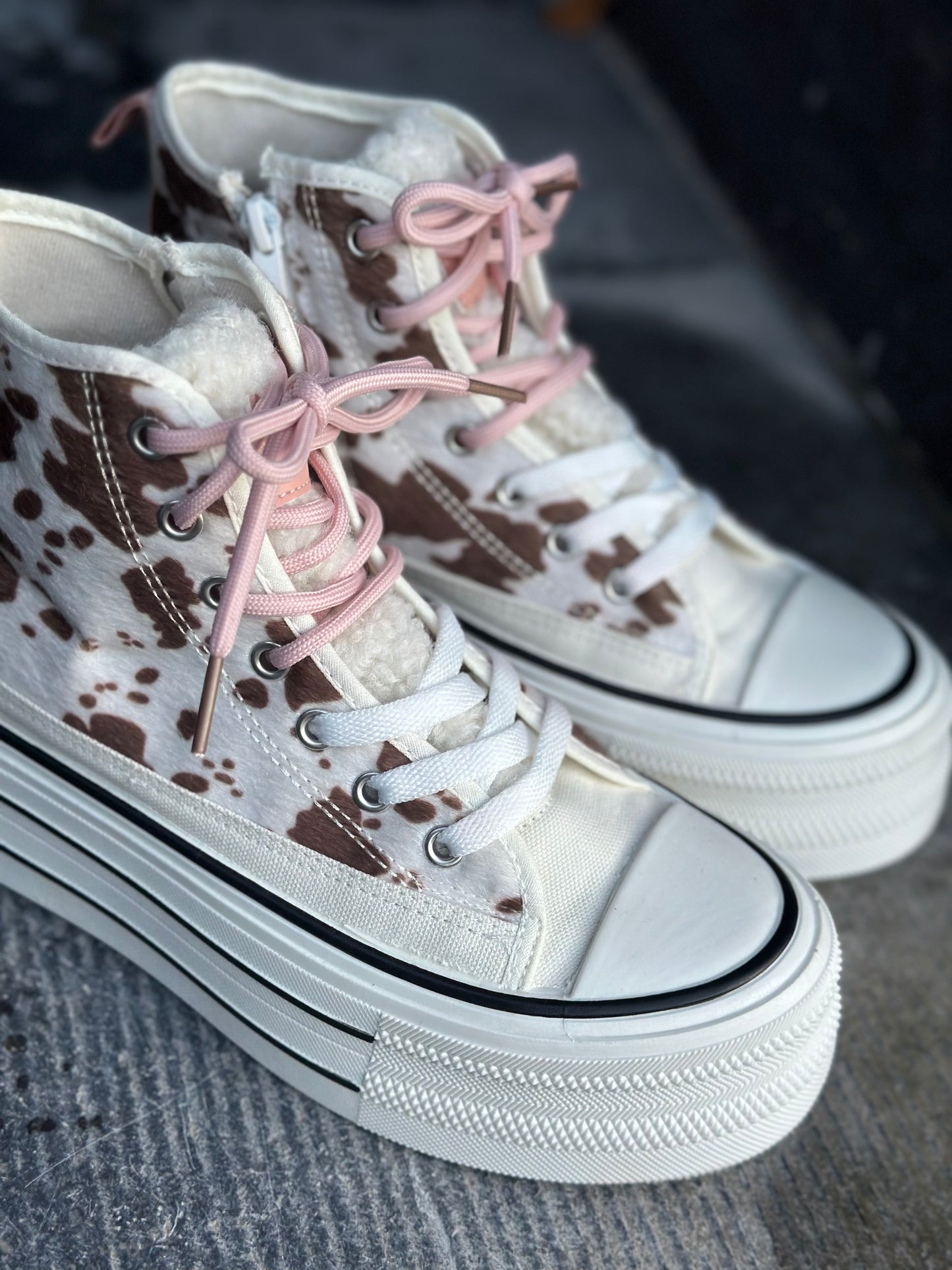 Sneakers « VACHETTE » BLANCHE