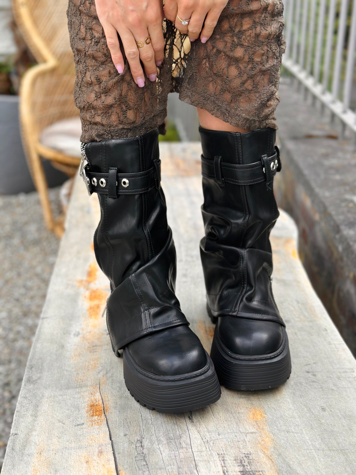 Bottine « ALIA » NOIR