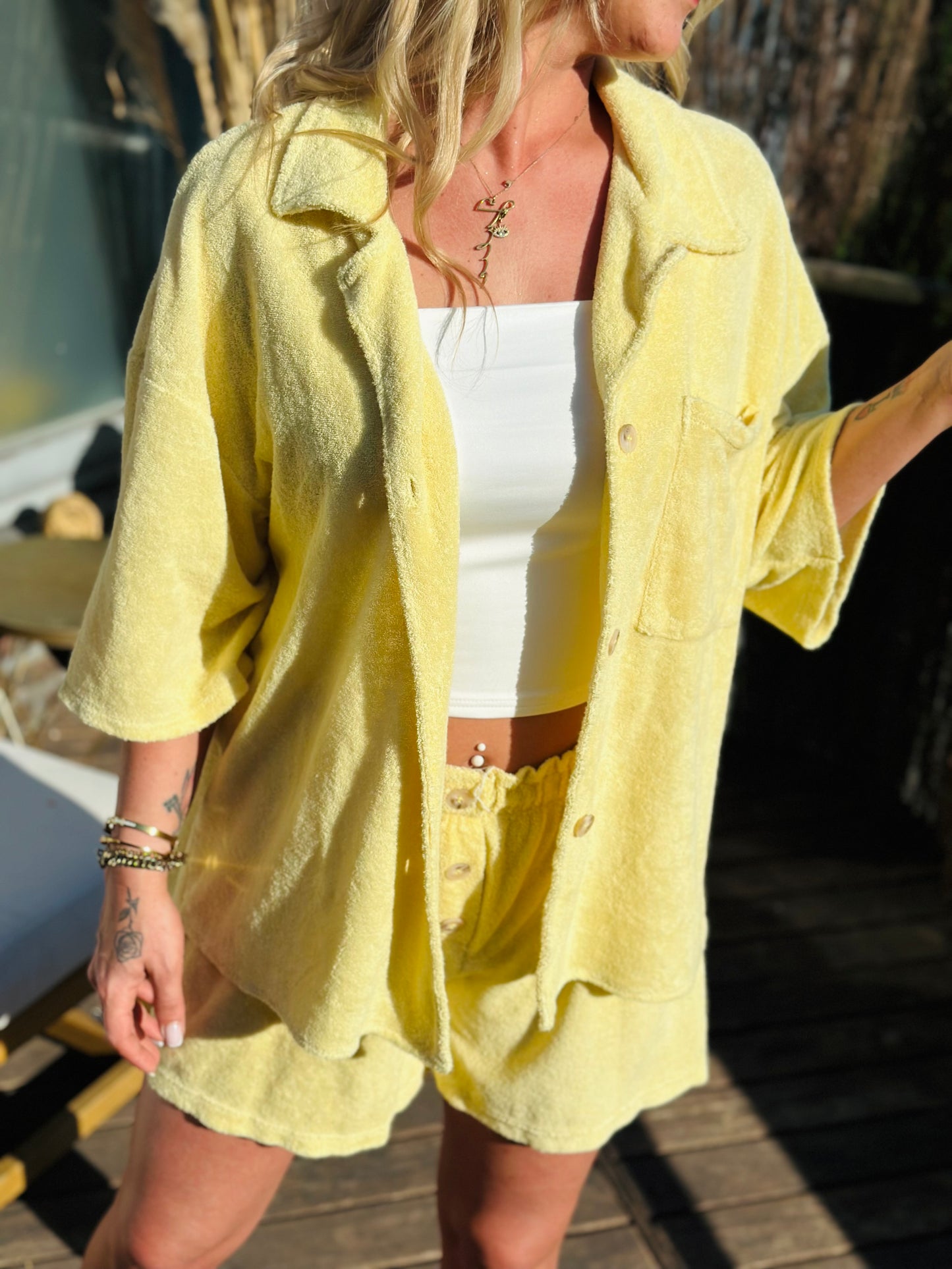 Ensemble « ÉPONGE » JAUNE