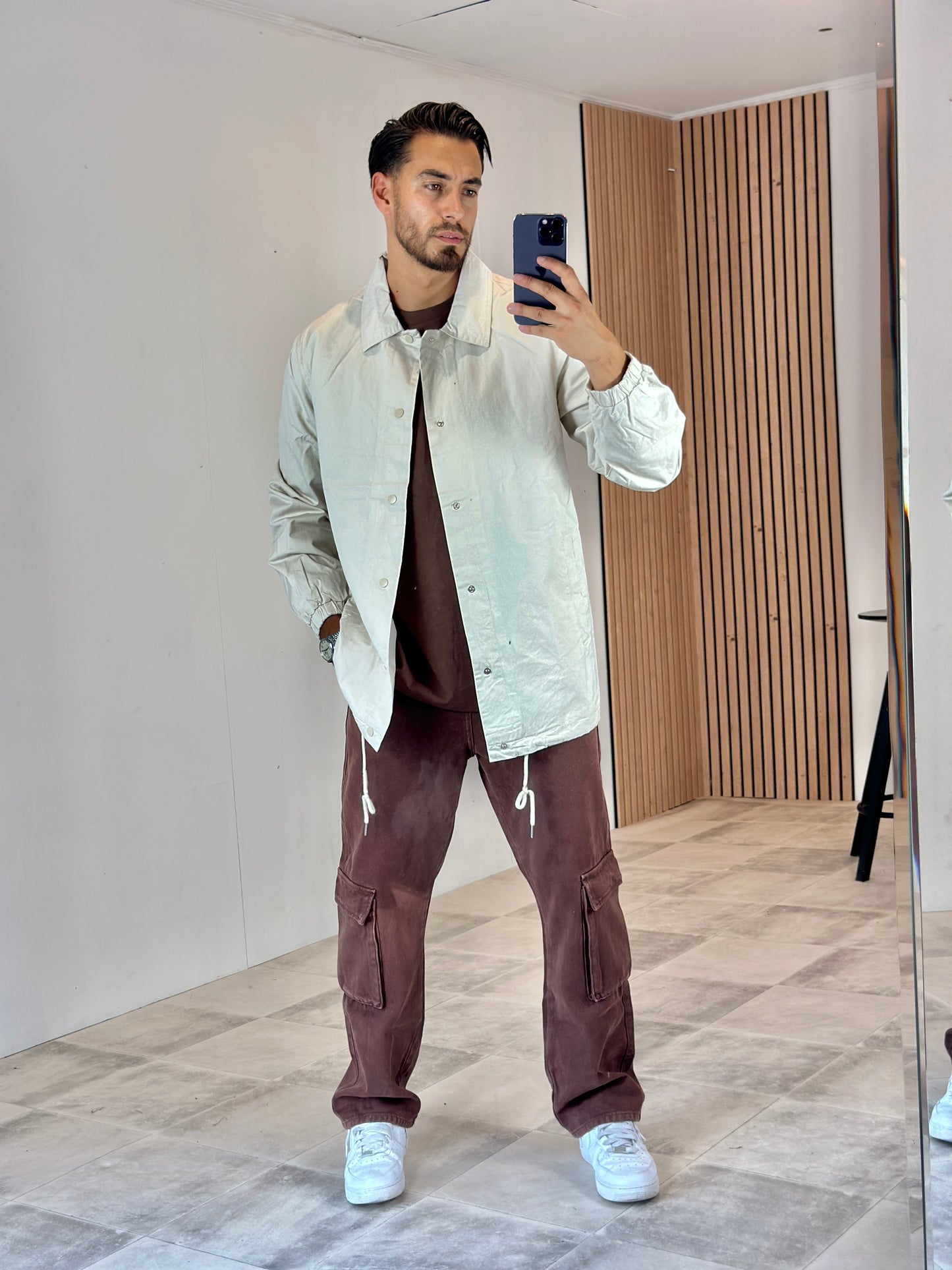 VESTE CARLO BEIGE