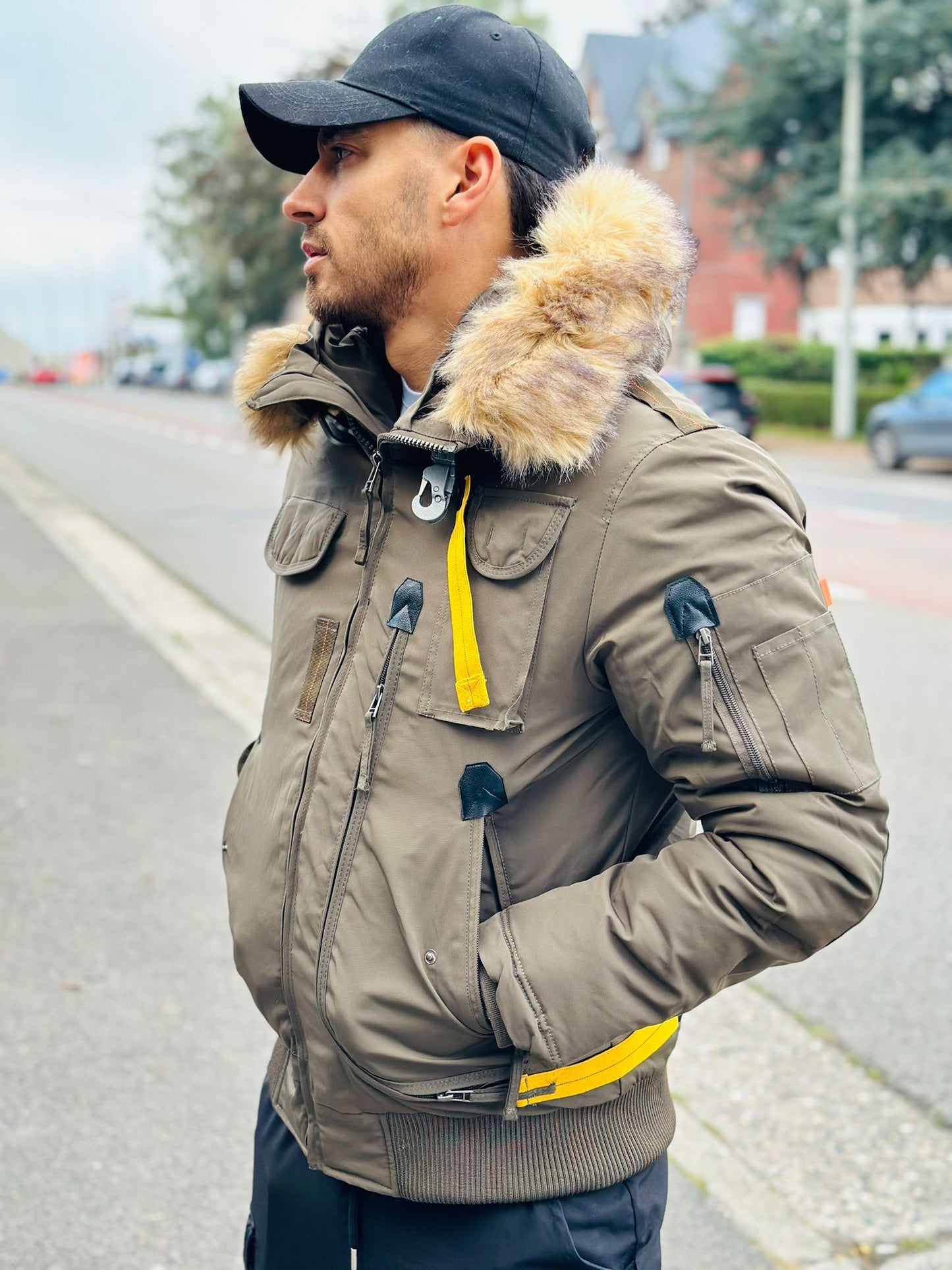 Veste "PJS INSPI" KAKI