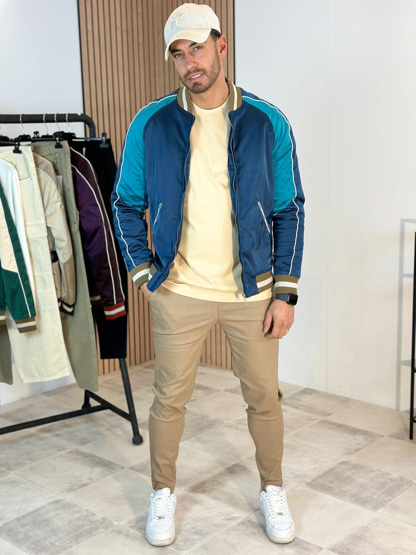 BOMBER MALO BLEU