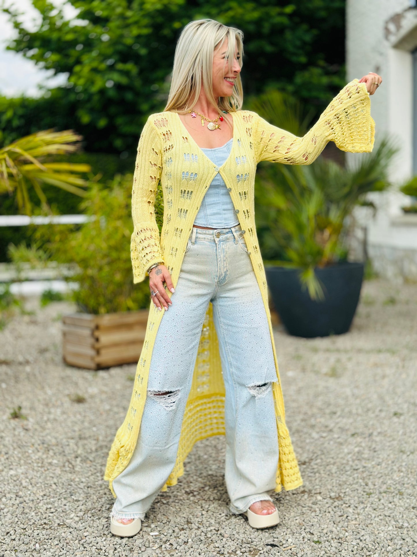 Kimono « JAUNE »