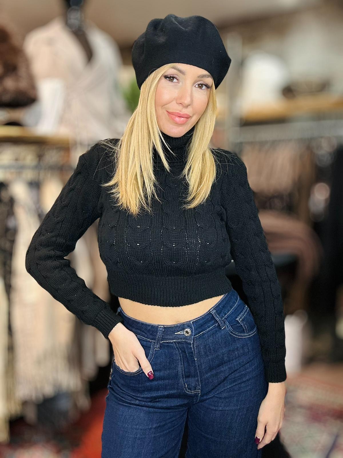 Pull « LARA » NOIR