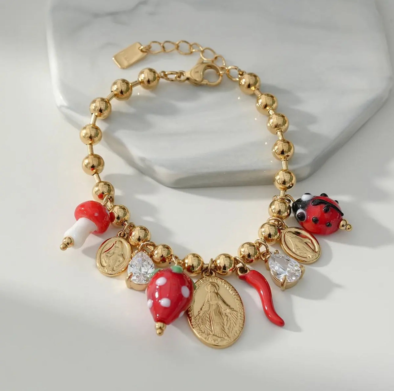 BRACELET COCCINELLE