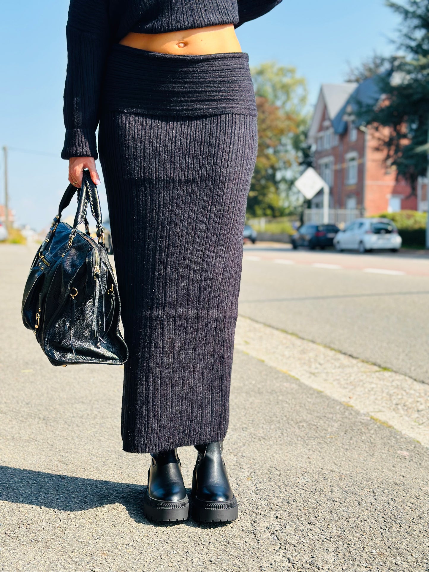 Jupe « TONIA » NOIR