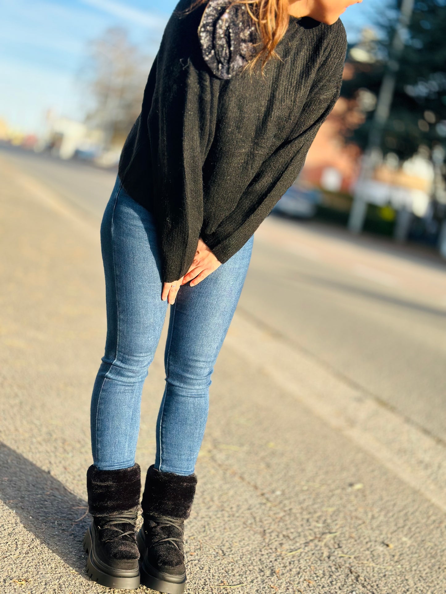 Boots « FANNY » NOIR