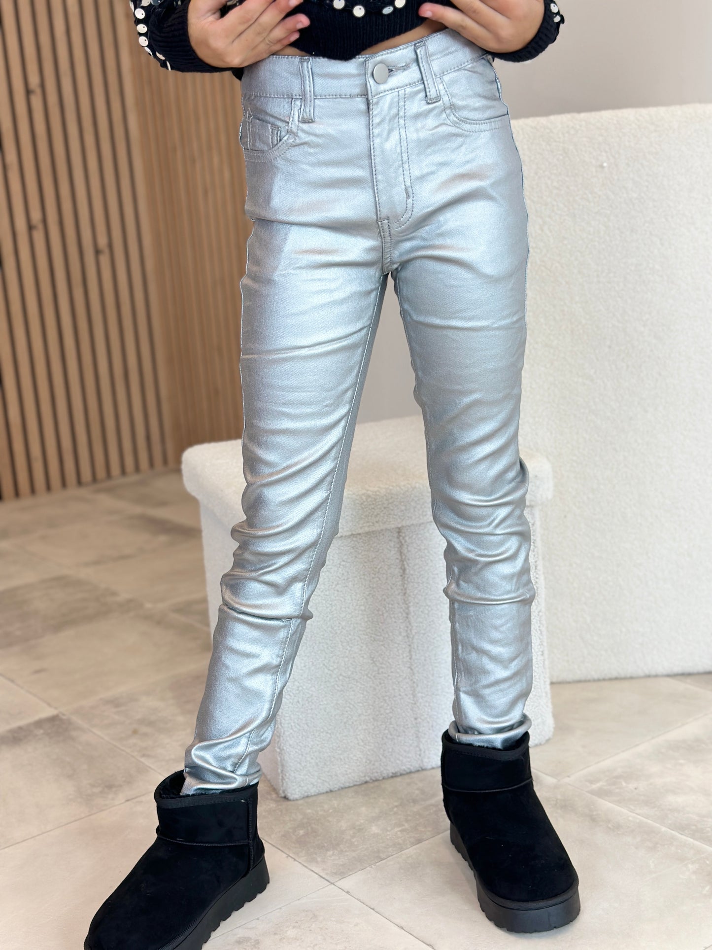 PANTALON ARGENTÉ
