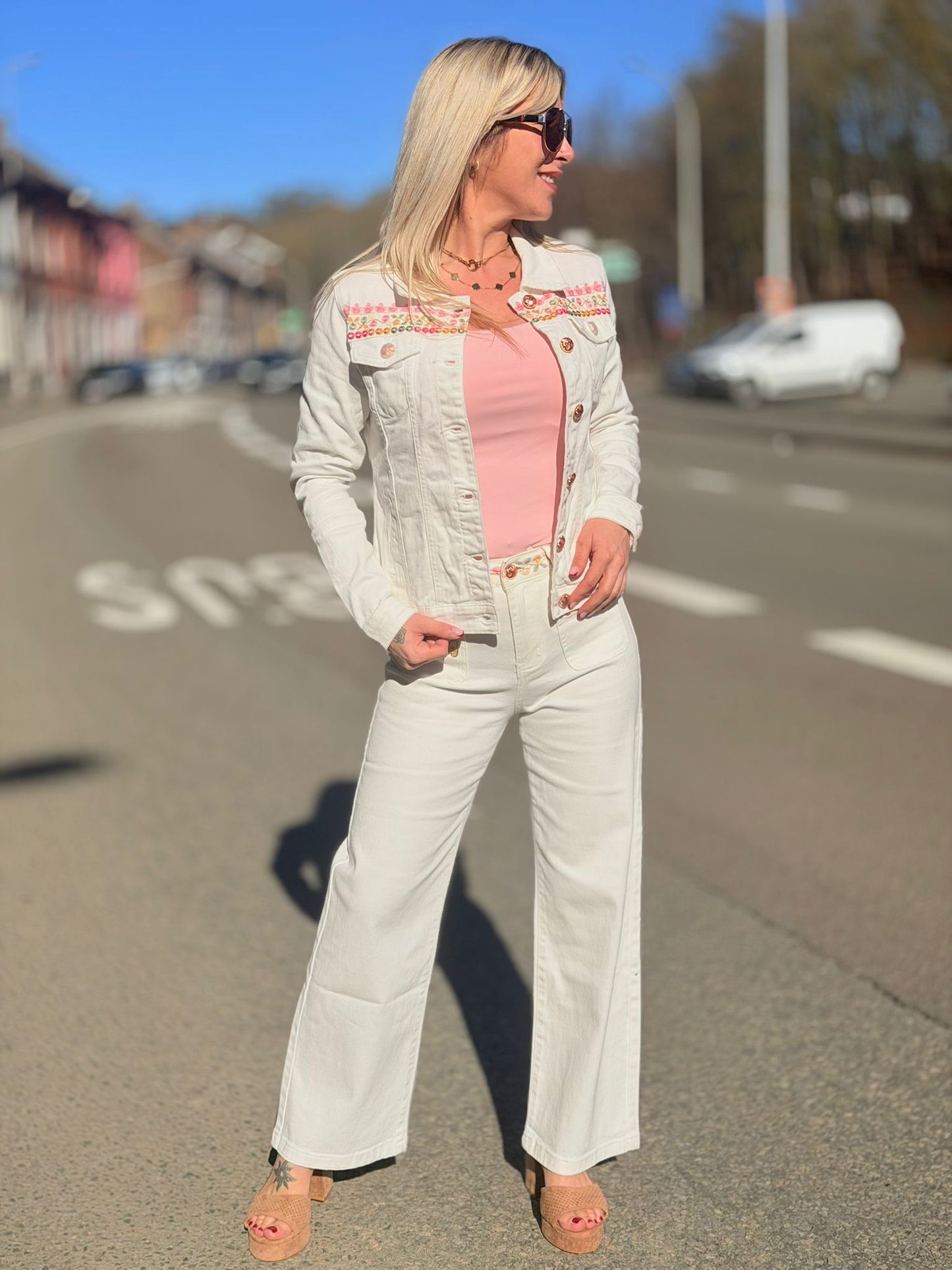 Pantalon "Ibiza" Blanc