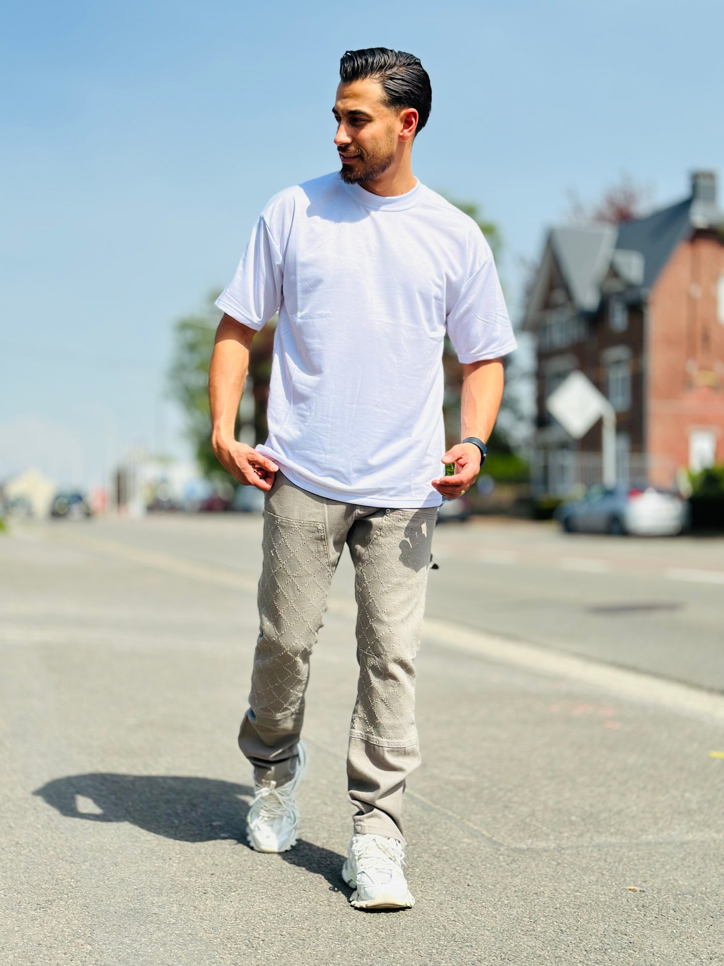 T SHIRT STREET BLANC