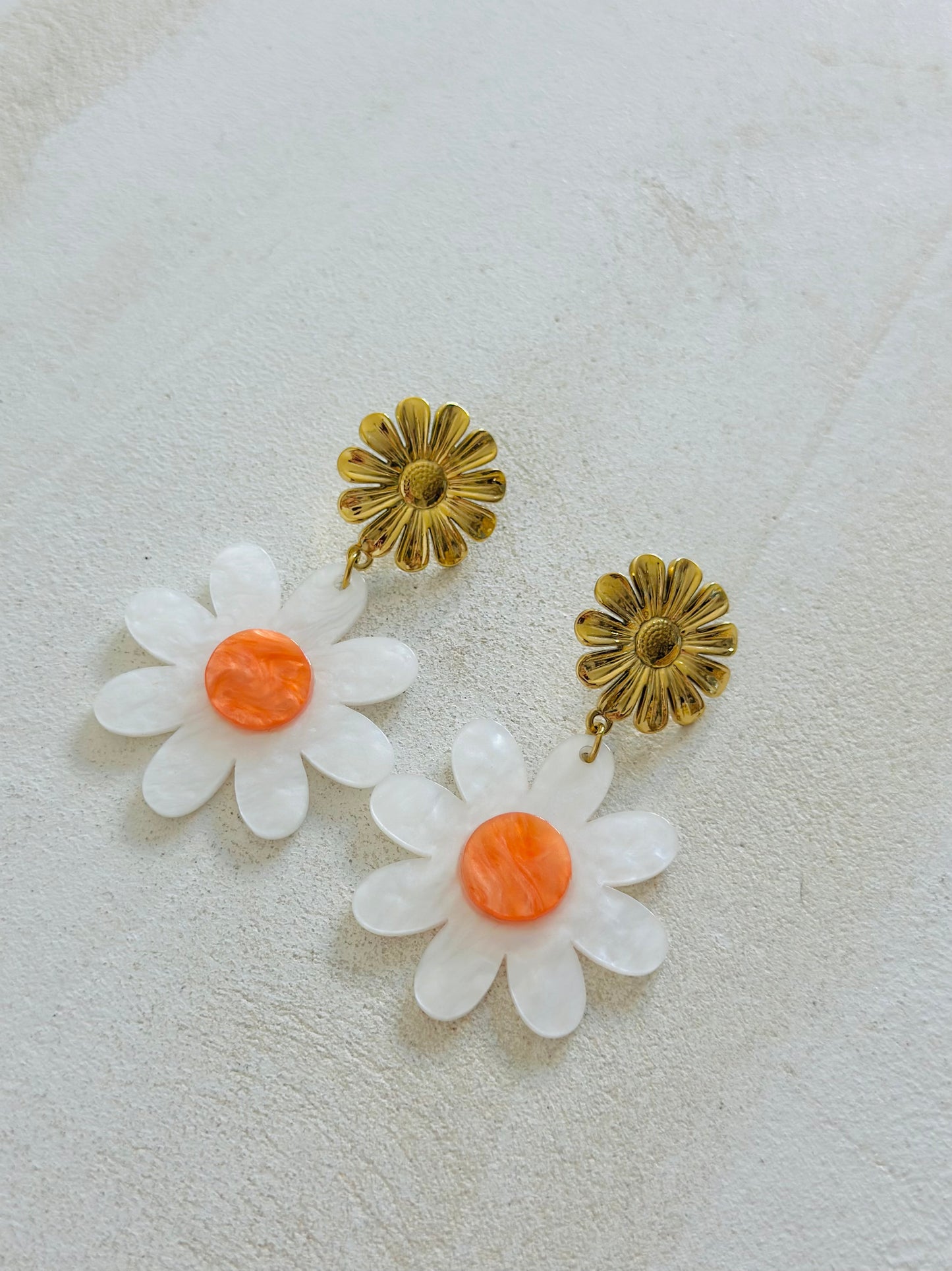 Boucle d’oreille « MARGUERITE »