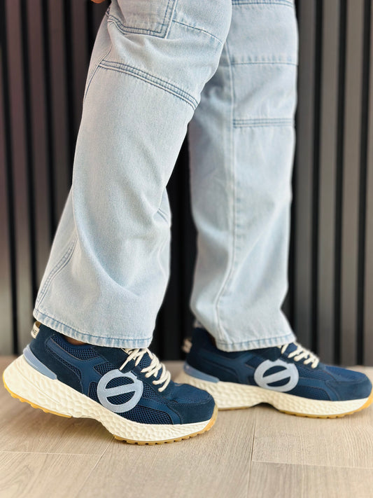 Sneakers NØ NAME "Bleu"