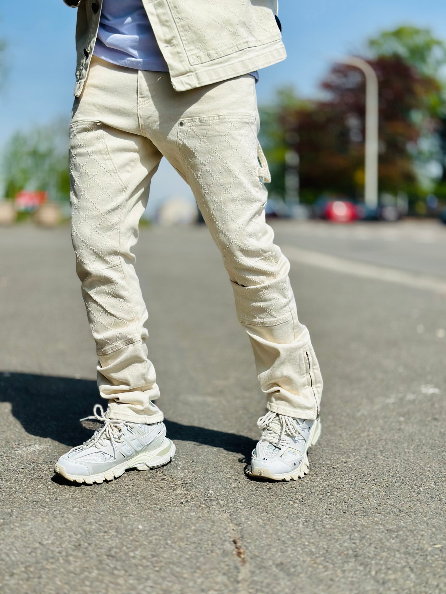 JEANS JUNO BEIGE