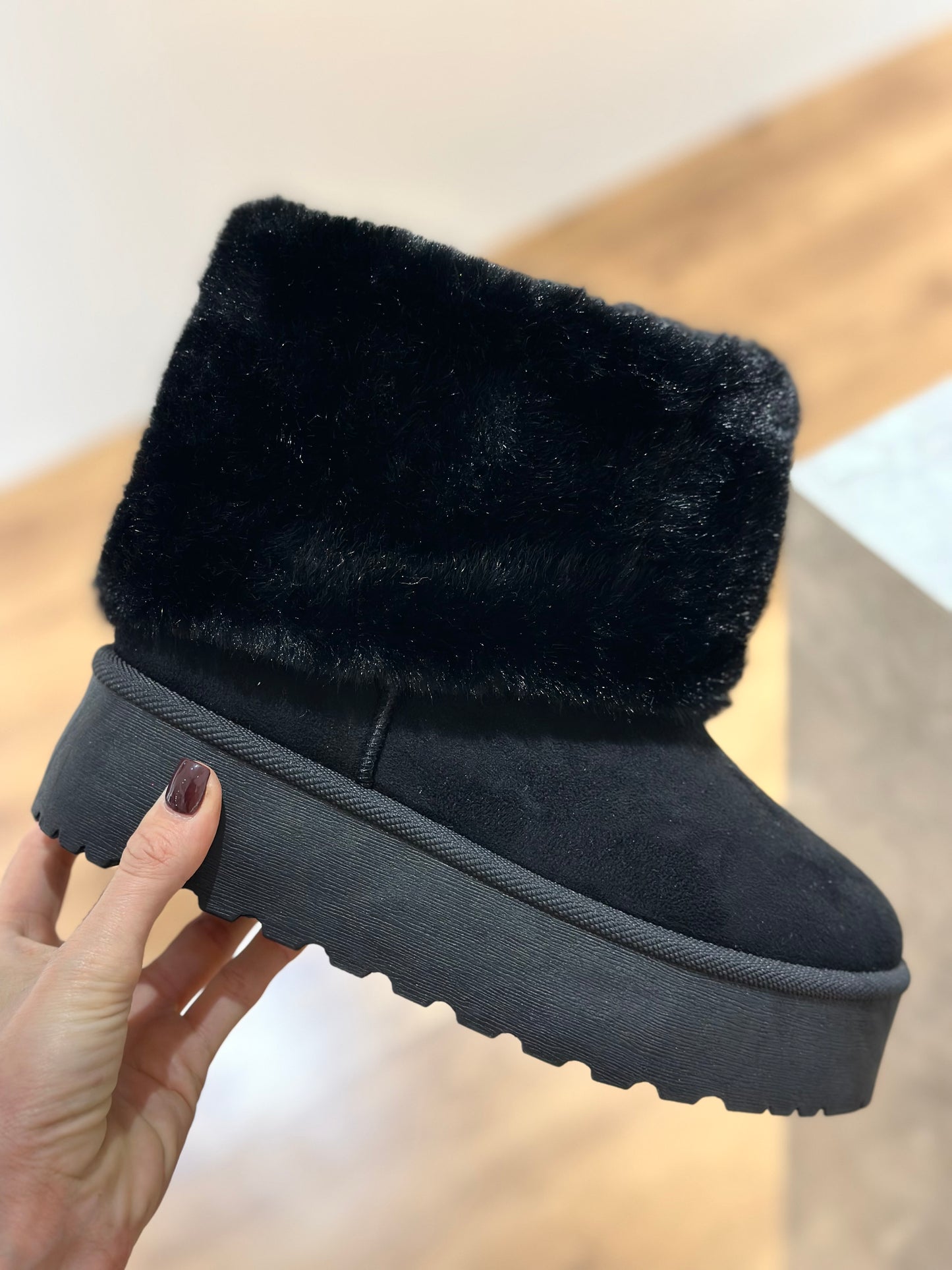 Bottines « ZARA » NOIR