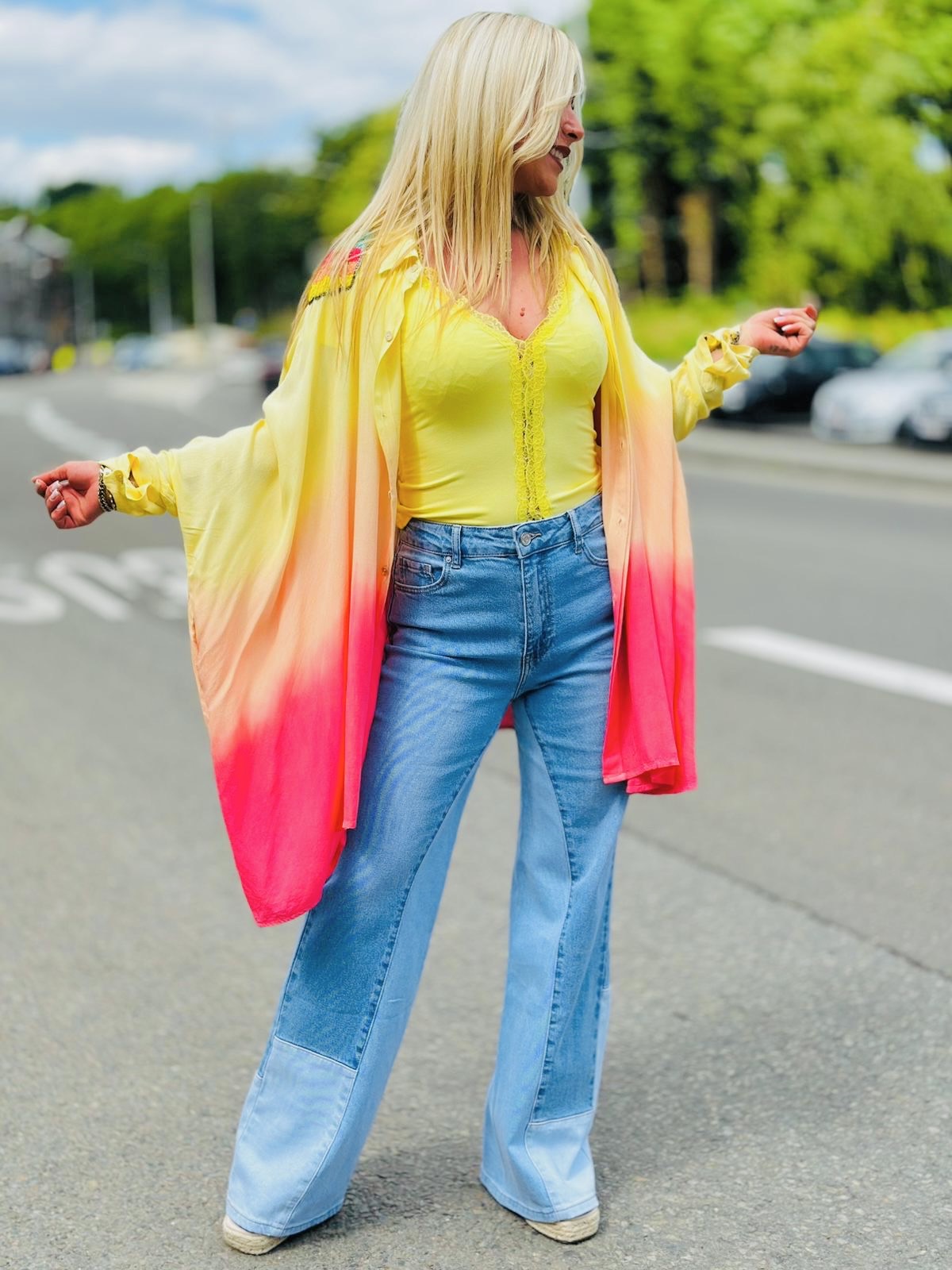 Blouse « IRINA » JAUNE