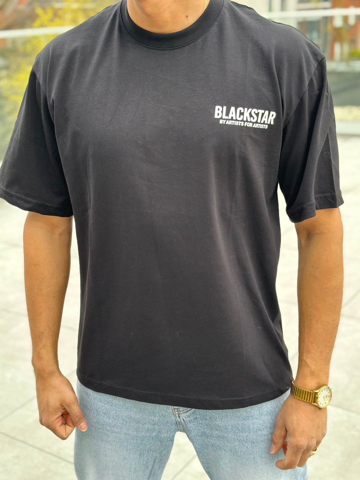 T SHIRT BLACKSTAR NOIR