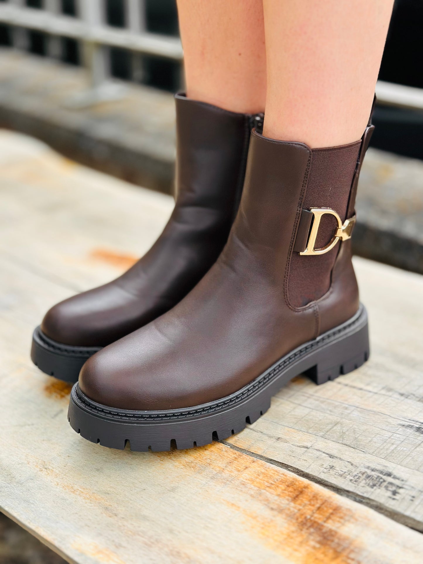 Bottine « DANA » CHOCO