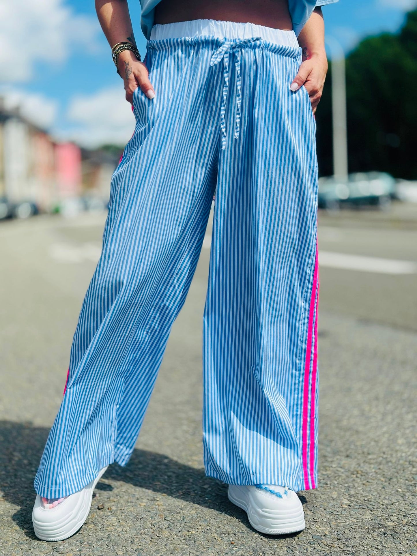 Pantalon « JULIETTE » BLEU
